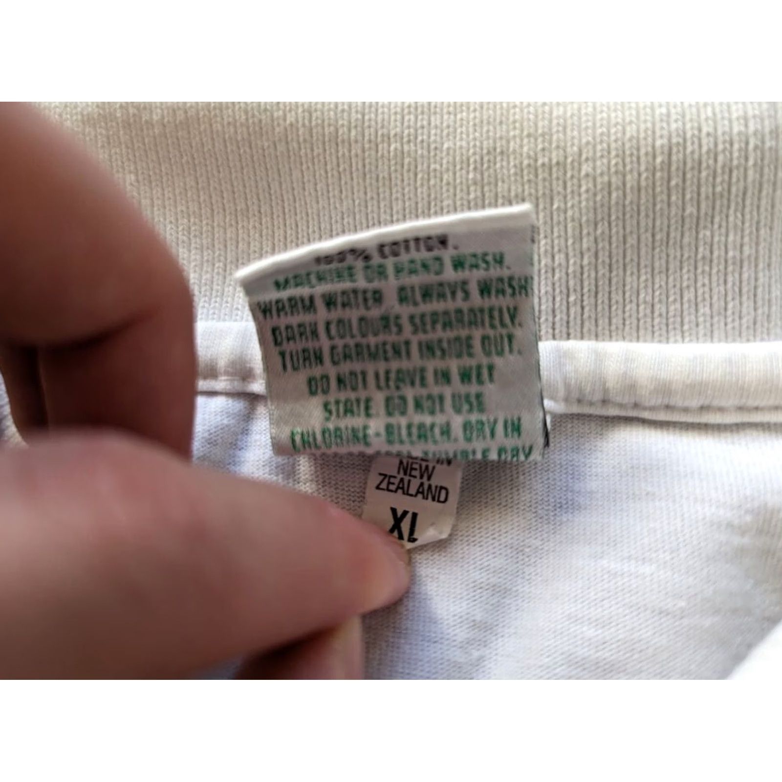 Vintage New Zealand Golf Polo Shirt Mens XL White Vintage Size US XL / EU 56 / 4 - 6 Thumbnail