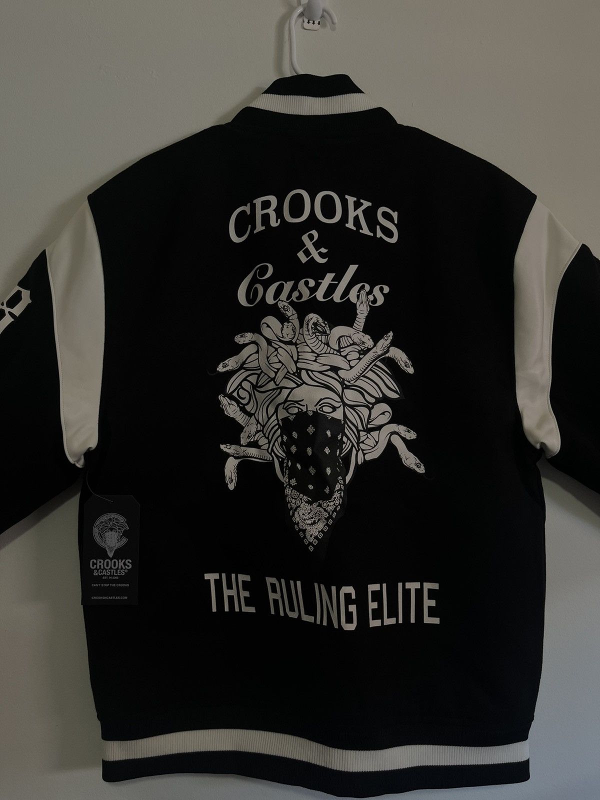 Crooks & Castles Crooks & Castles Letterman Varsity Jacket Men’s Msrp $250 Size US L / EU 52-54 / 3 - 6 Thumbnail