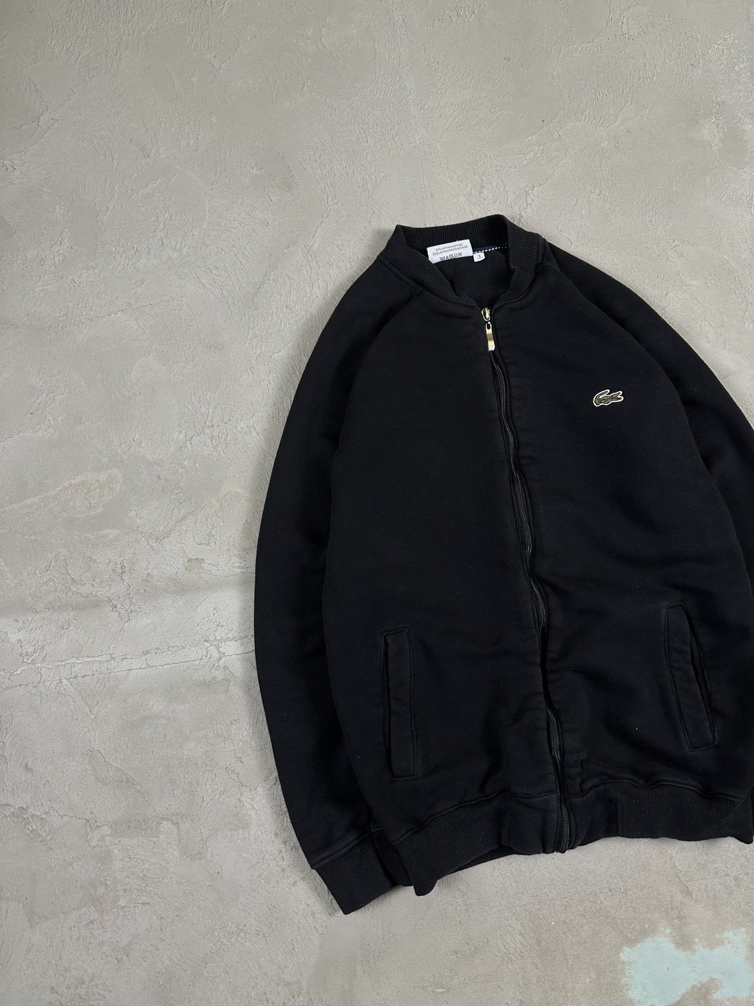 Lacoste Vintage Y2k Lacoste Logo Zip Sweatshirt Size US M / EU 48-50 / 2 - 2 Thumbnail