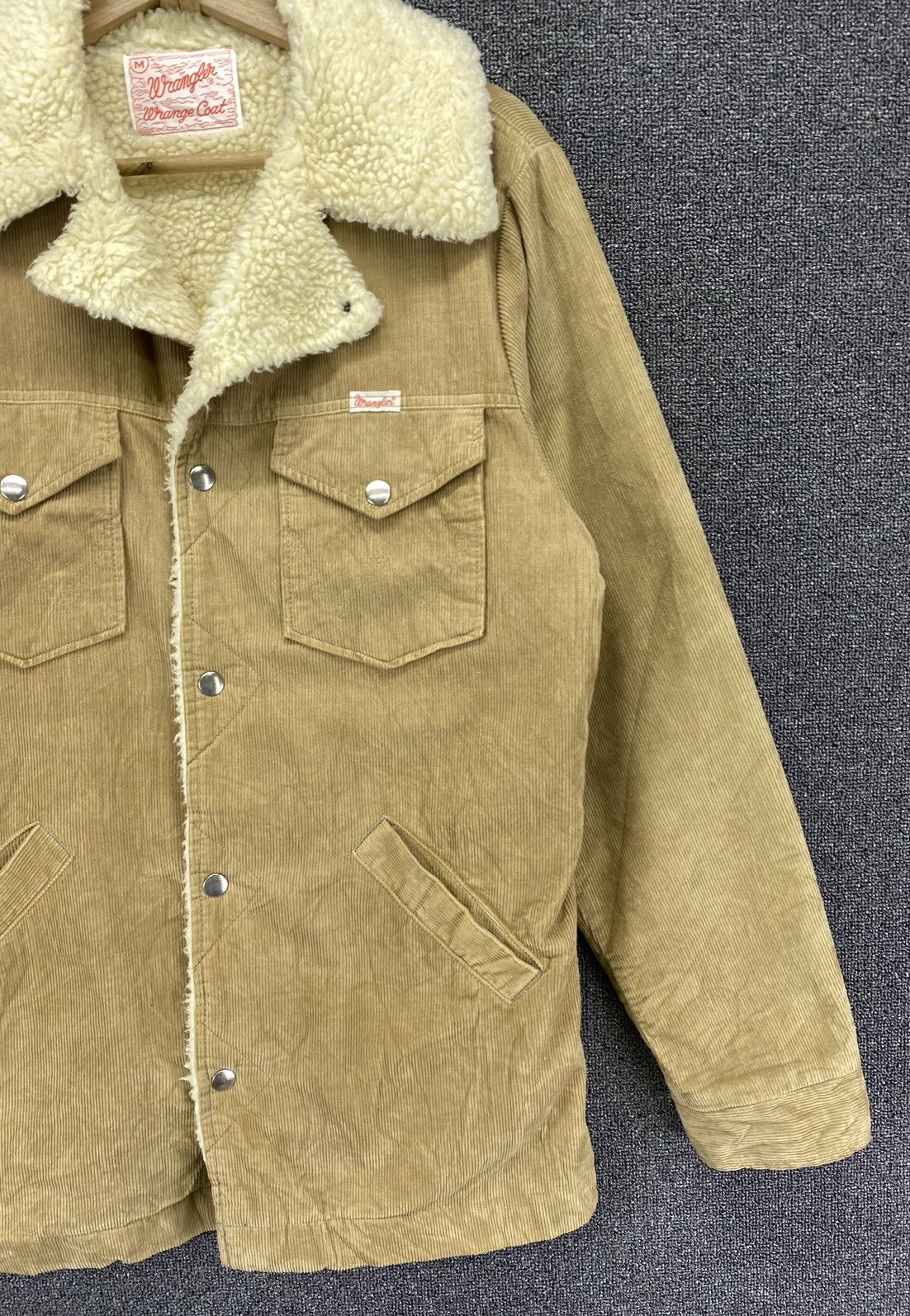 Wrangler Vintage 90s Wrangler Sherpa Lining Long Jacket Size US M / EU 48-50 / 2 - 4 Thumbnail