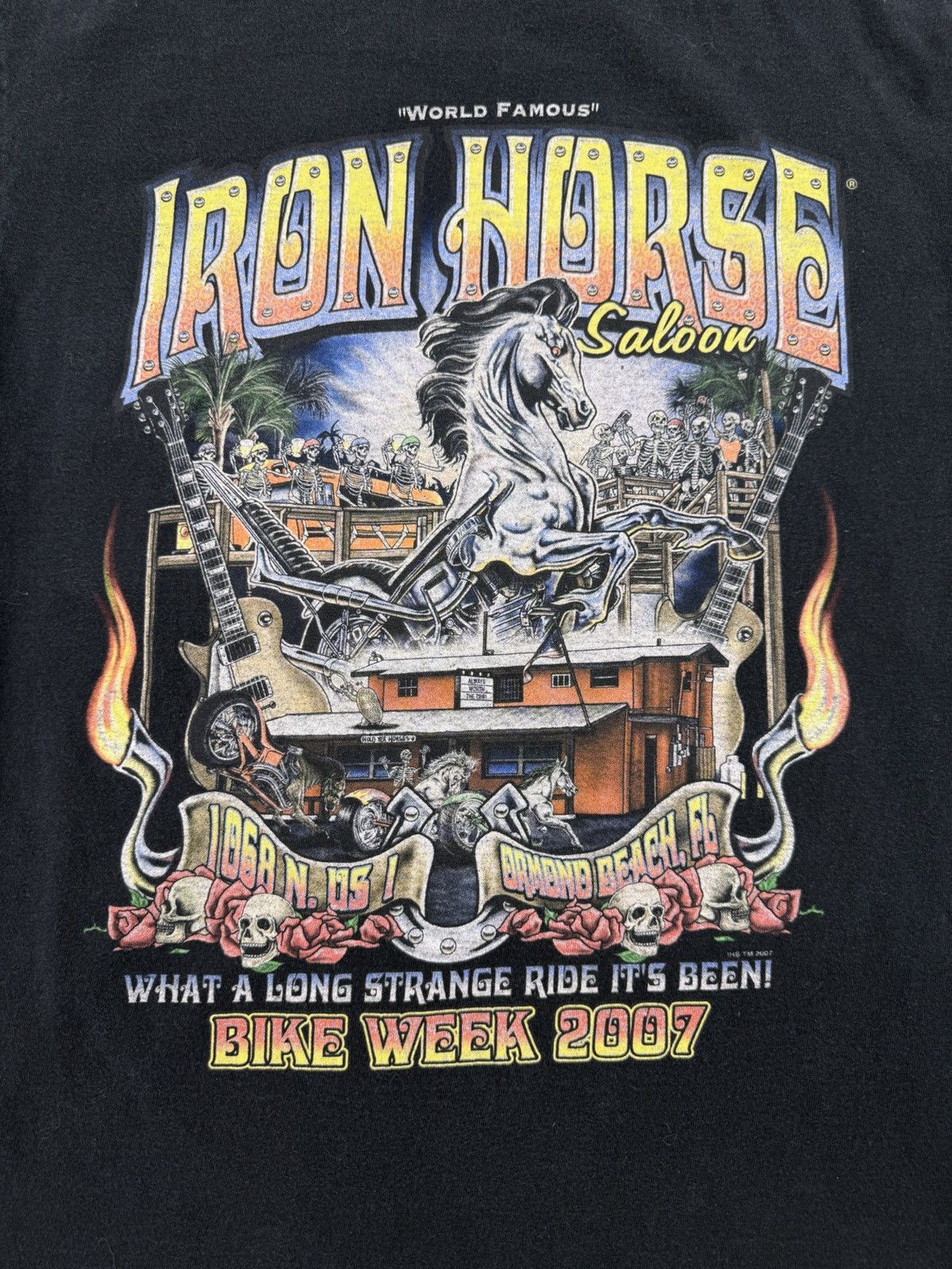 Vintage 2007 Bike Week Iron Horse Saloon Shirt Size US M / EU 48-50 / 2 - 4 Thumbnail