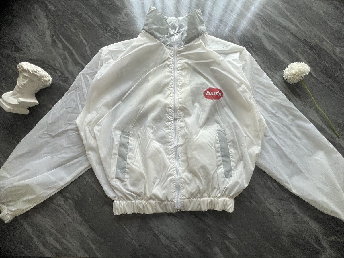 Audi × Vintage AUDI : Light Jacket 50 Years Only For Staff Size US L / EU 52-54 / 3 - 3 Thumbnail