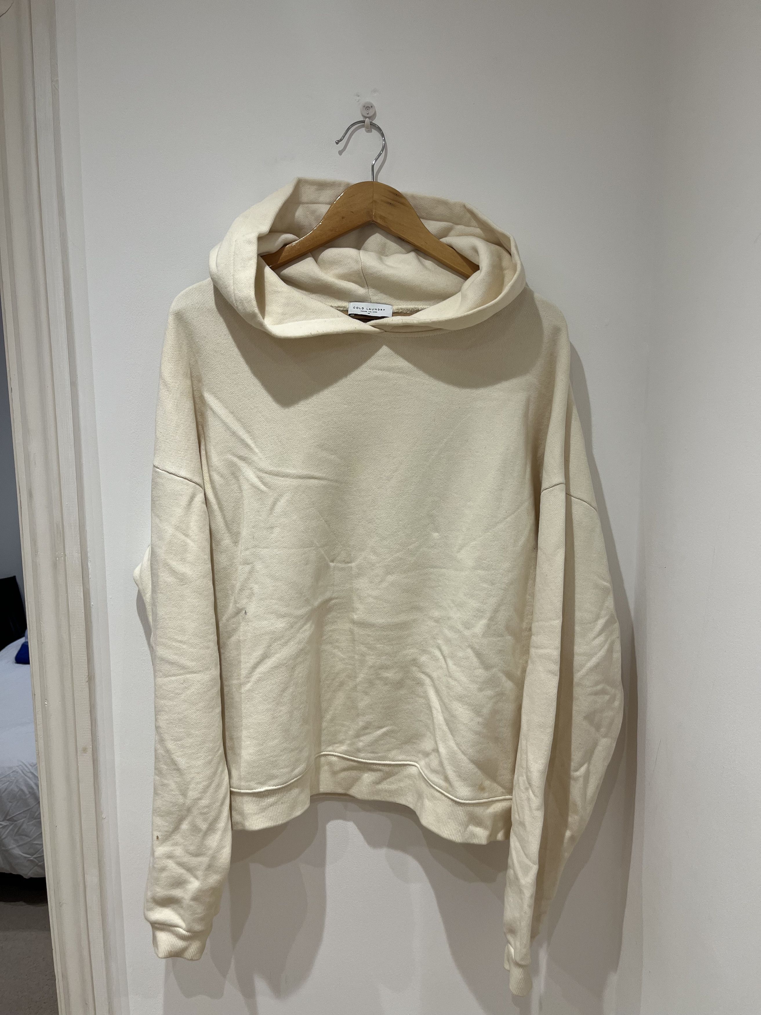Cold Laundry Cold Laundry Cream Track Hoodie Size US S / EU 44-46 / 1 - 2 Thumbnail