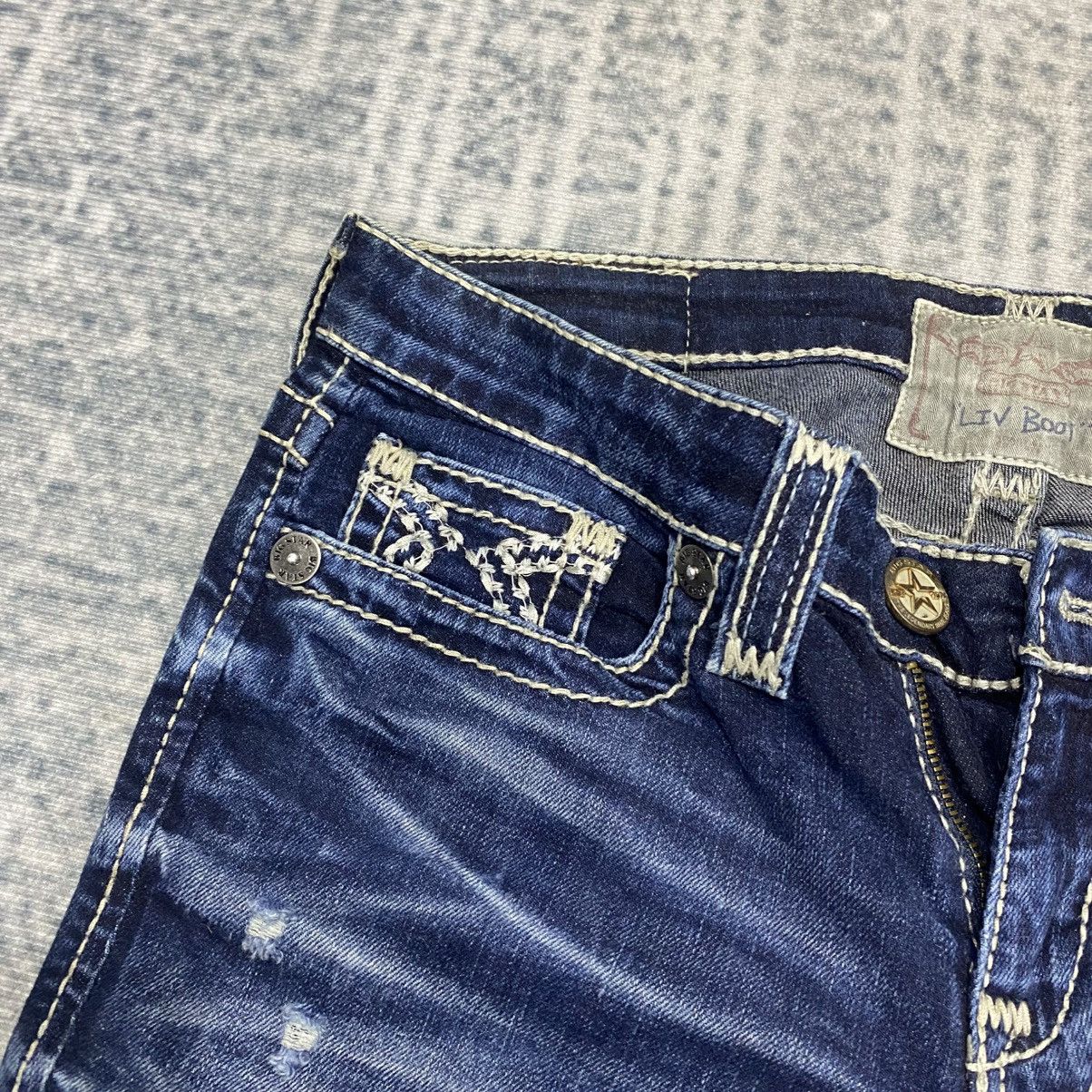 Japanese Brand Flared🔥 Big Star Bootcut Jeans Punk Size US 30 / EU 46 - 7 Thumbnail