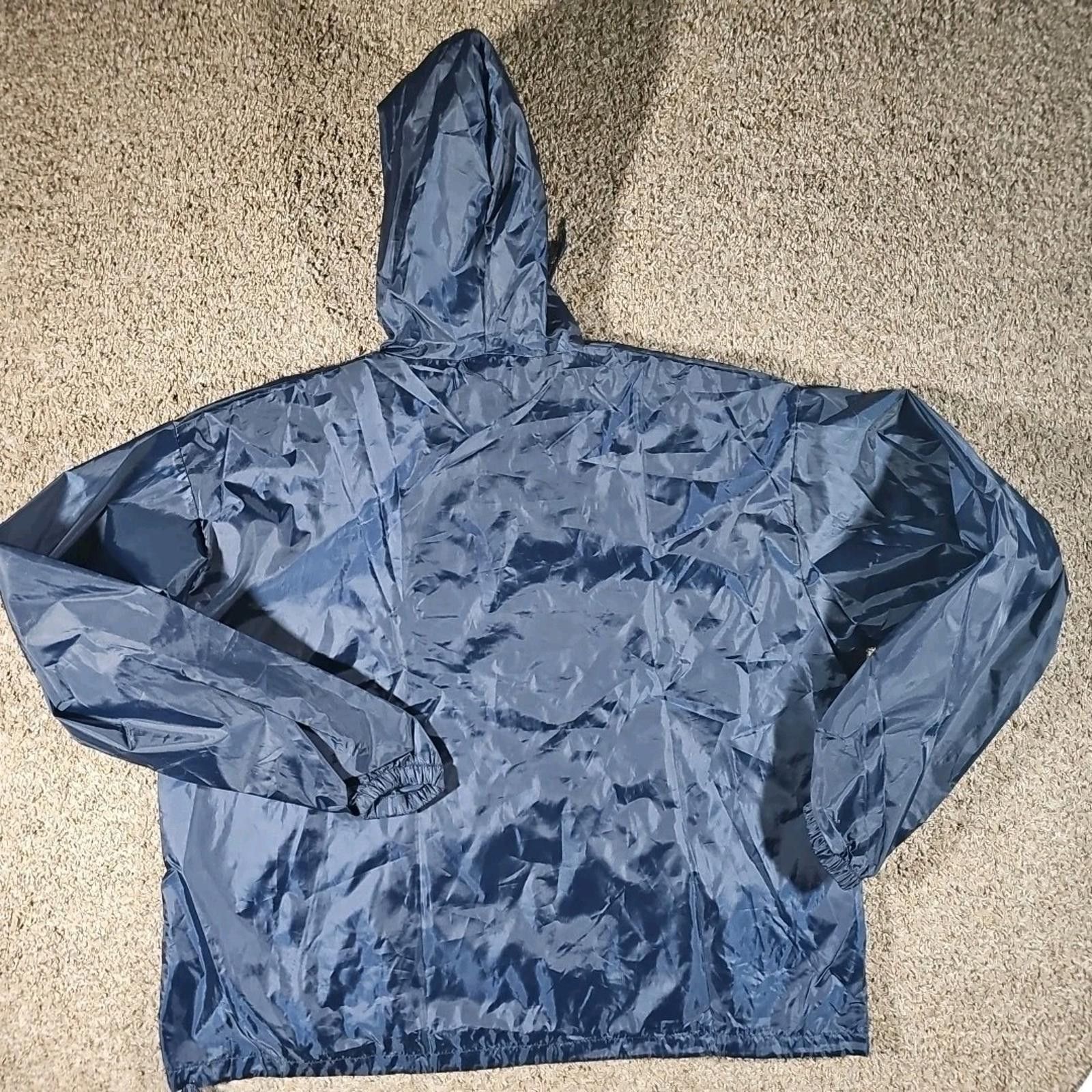 Other Defenders Of Wildlife 1/4 Zip Pelican Hooded Raincoat OSFA Size US M / EU 48-50 / 2 - 7 Thumbnail