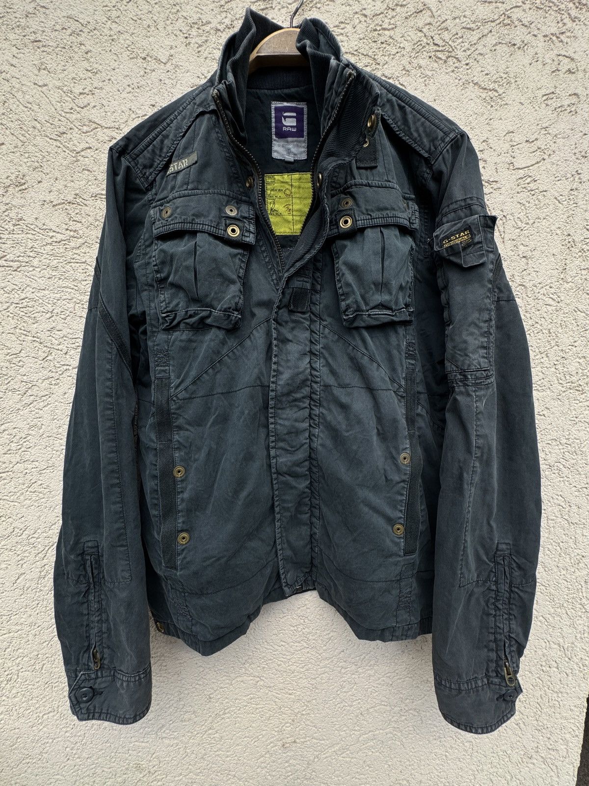 G-Star G-Star Raw Vintage Cargo Military Jacket Size US L / EU 52-54 / 3 - 1 Thumbnail