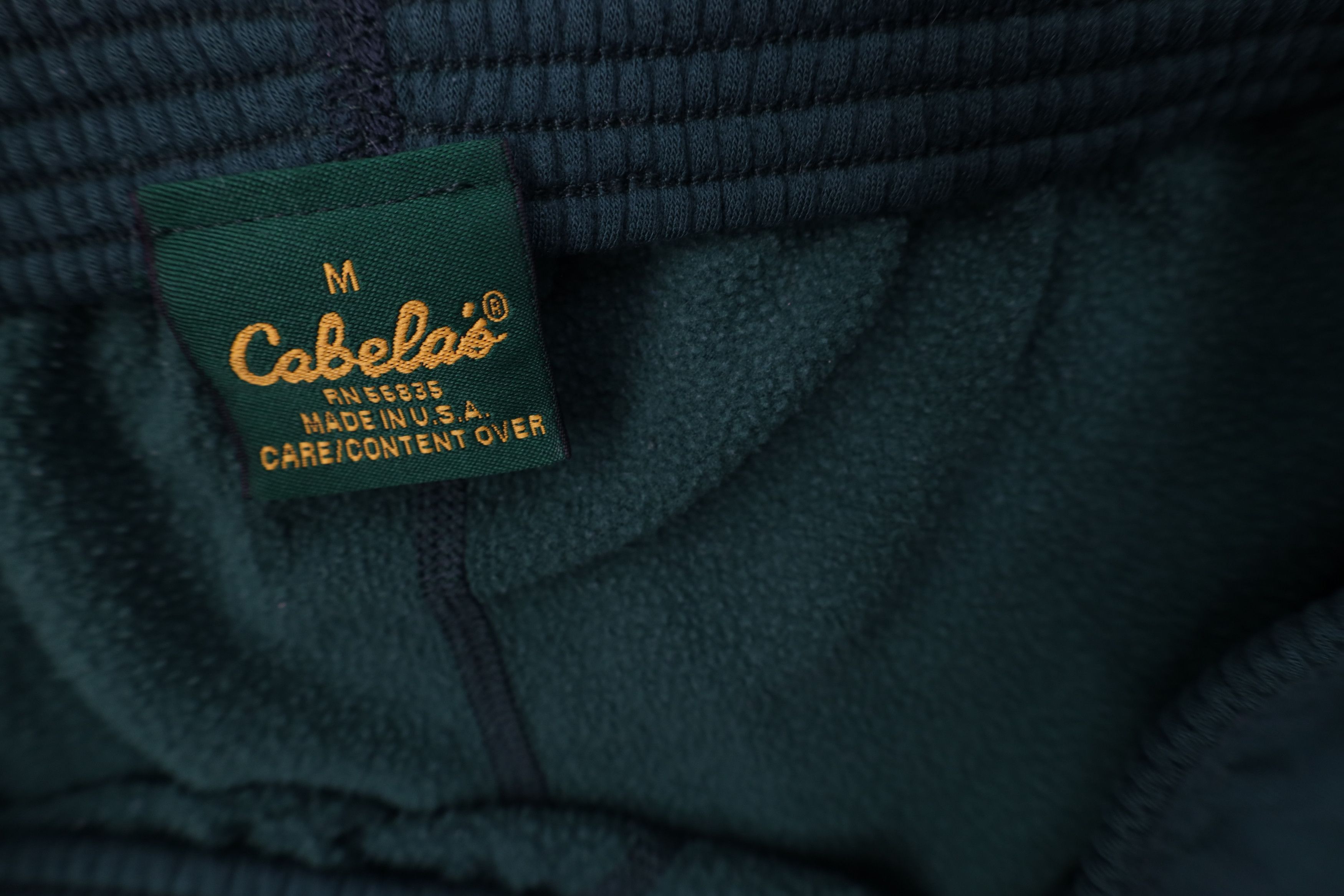 Cabelas Vintage 90s Cabelas Cuffed Sweatpants Joggers Green USA Size US 34 / EU 50 - 7 Thumbnail
