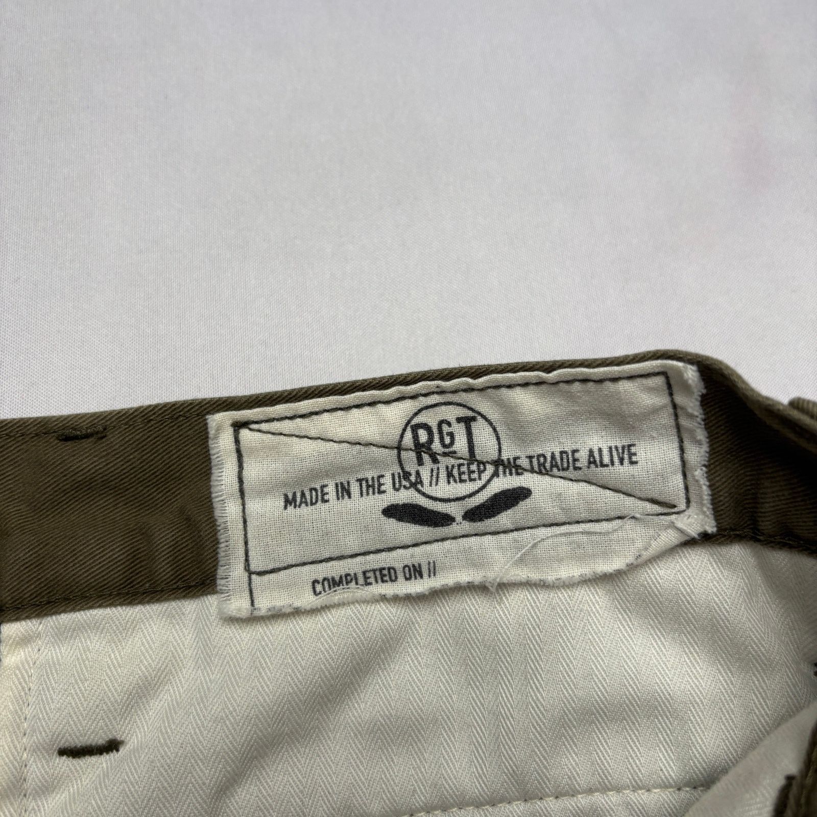Rogue Territory Rogue Territory Officers Trousers 29x30 Slim Taper Selvedge Size US 29 - 4 Thumbnail