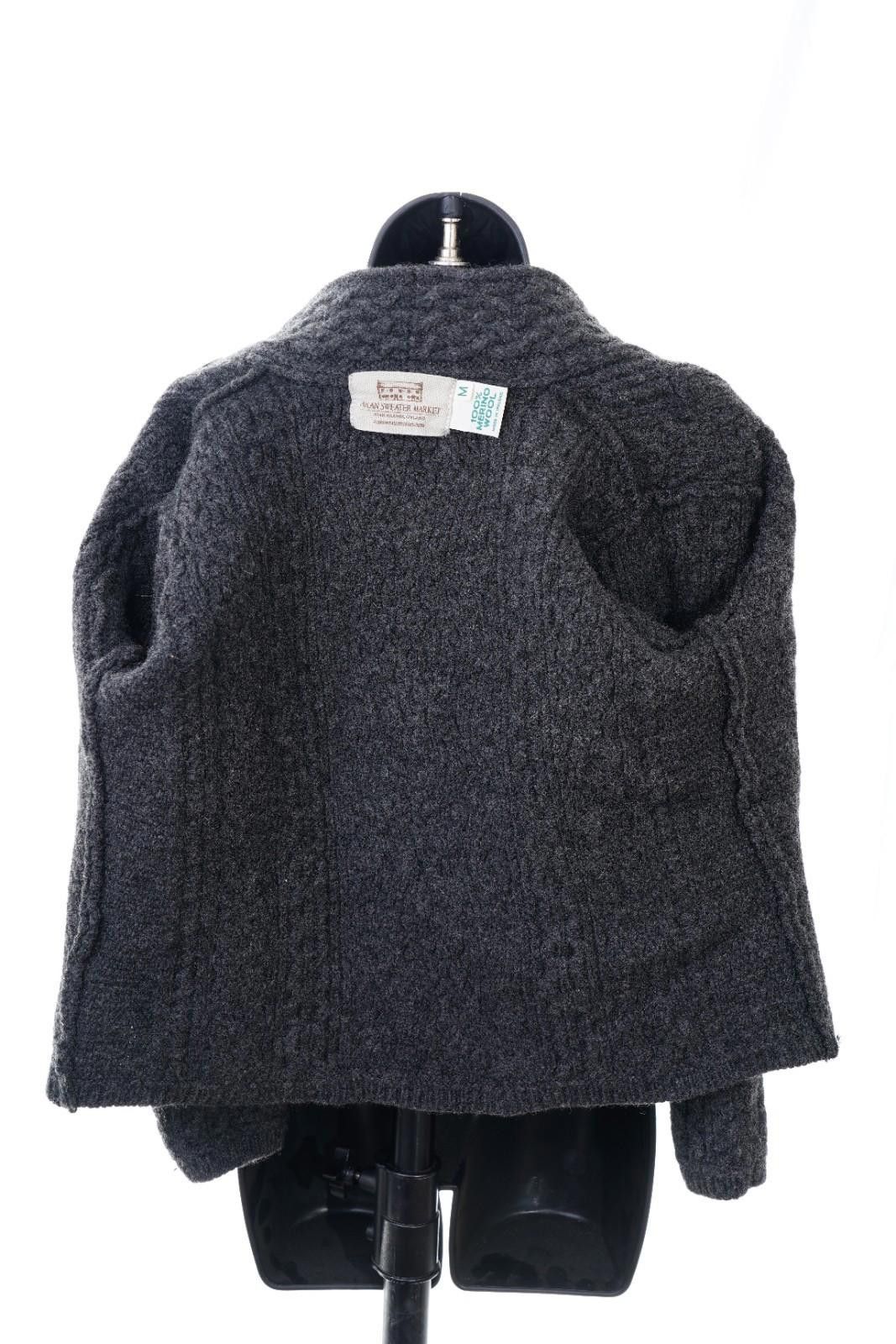 Aran Crafts Aran 100% Merino Wool Sweater Women's Sz M Size M / US 6-8 / IT 42-44 - 7 Thumbnail
