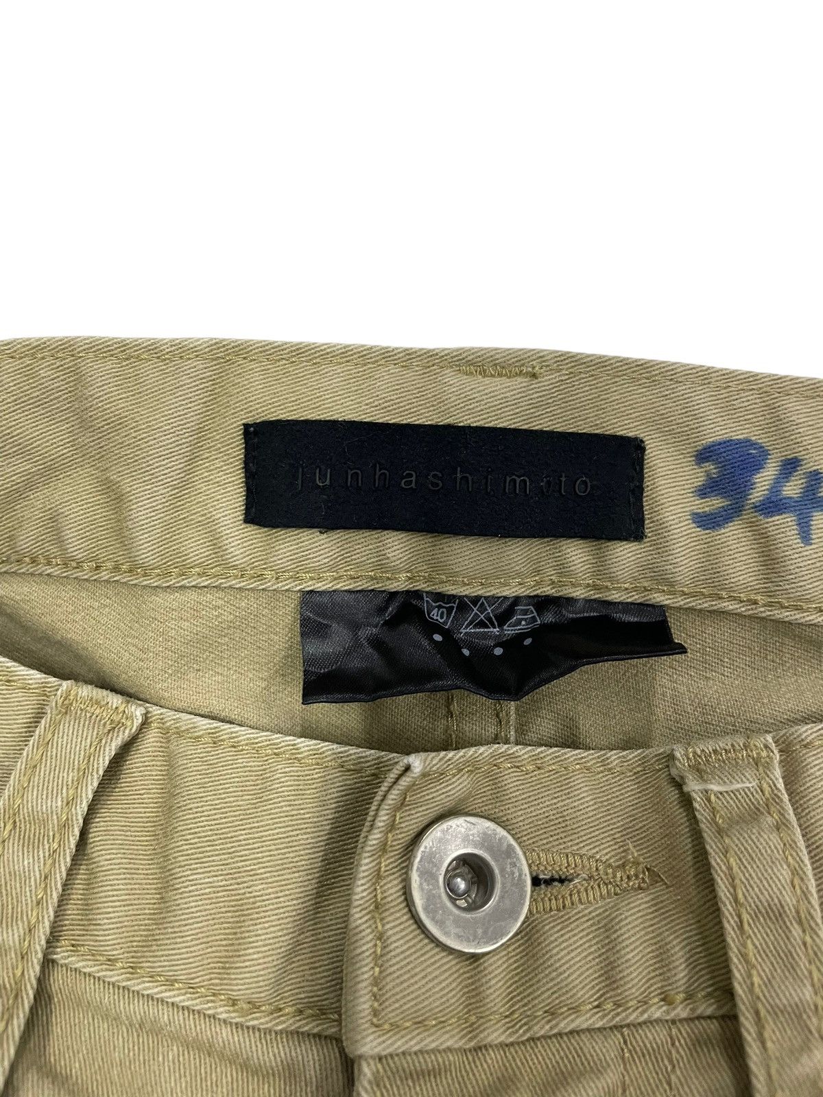 wjk Vintage Junhashimoto Japan Flare Pants Size US 34 / EU 50 - 5 Thumbnail