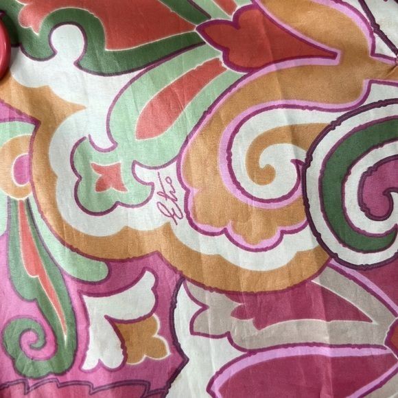 Etro × Vintage ETRO Paisley Trench Rain Coat Slicker Size M / US 6-8 / IT 42-44 - 6 Thumbnail