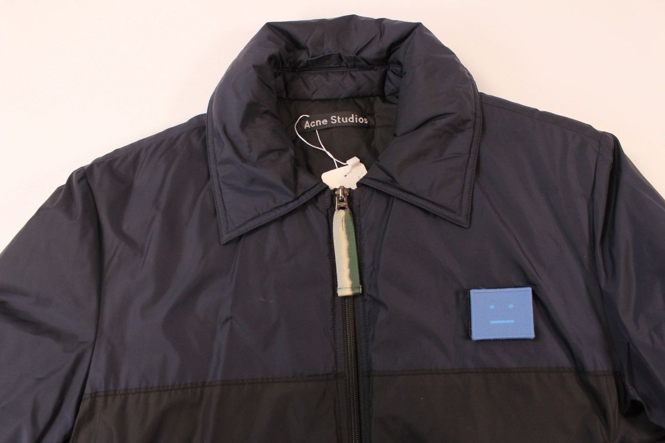 Acne Studios Acne Studios Face Patch Padded Bomber Jacket 'Navy' Size US S / EU 44-46 / 1 - 6 Thumbnail