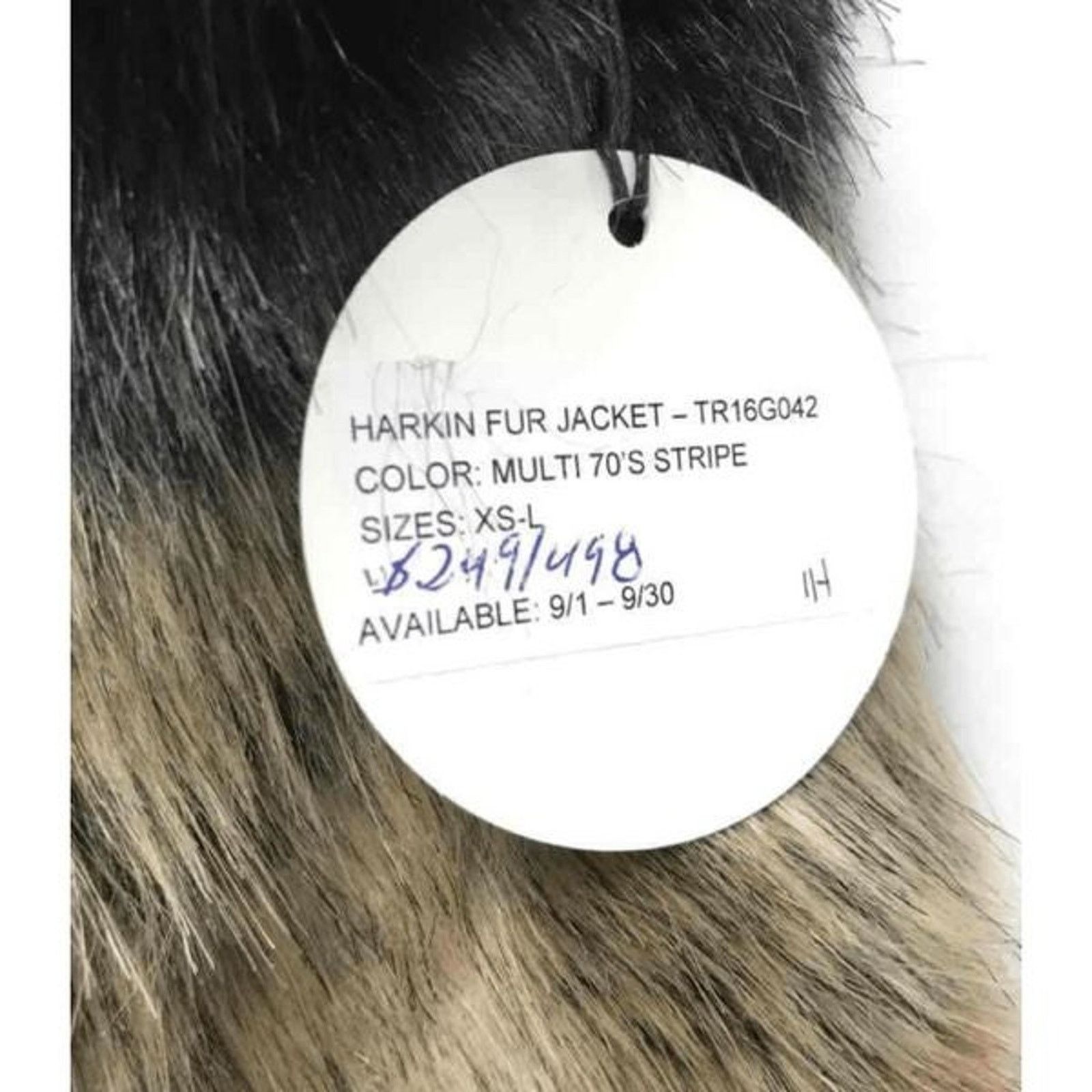 Anthropologie Tularosa Harkin Black Brown fur Jacket, Sz Small, MSRP $398 Size S / US 4 / IT 40 - 5 Thumbnail