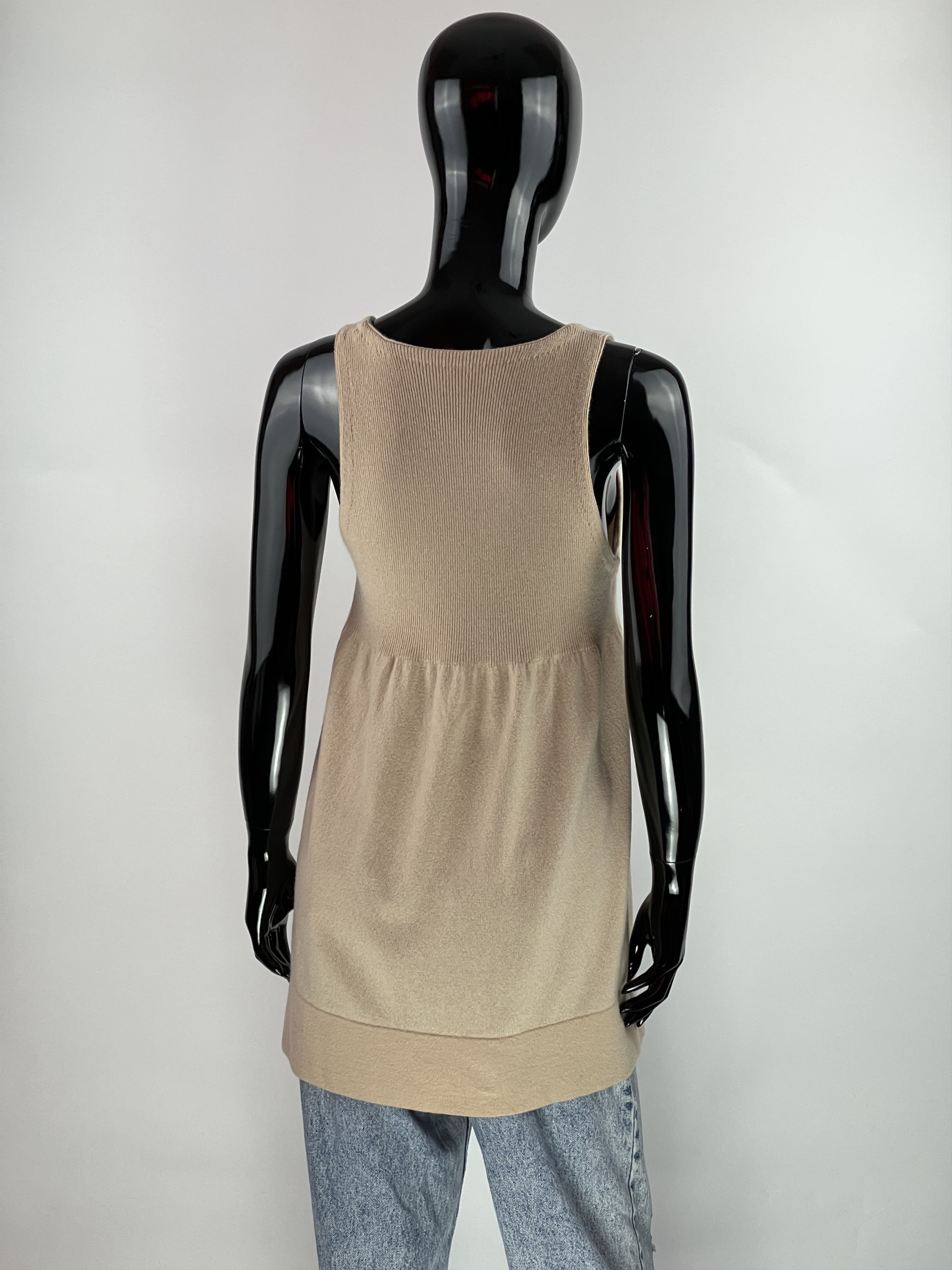 DOROTHEE SCHUMACHER Dorothee Schumacher 100% Cashmere Tank Top Pocket Size L Size L / US 10 / IT 46 - 3 Thumbnail