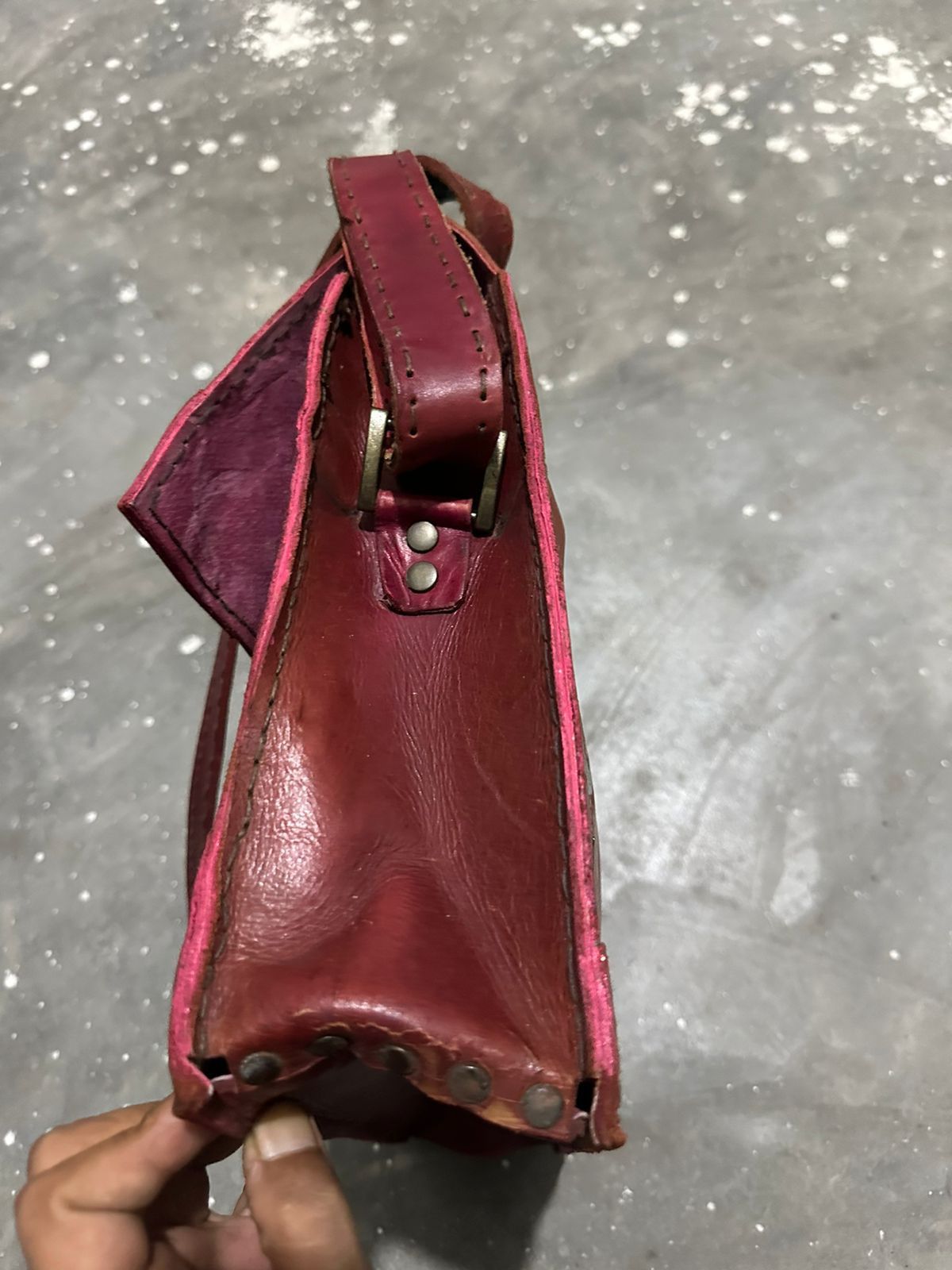 Beautiful Art Leather Bag