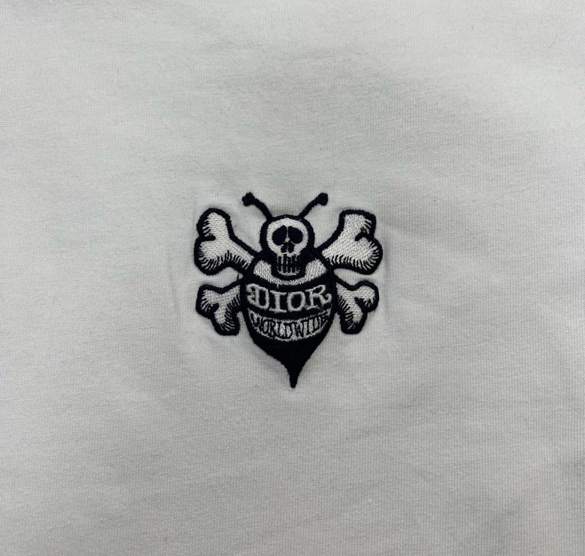 Dior Dior x Stussy Skull Bee Embroidered Short Sleeve K12 Size US XS / EU 42 / 0 - 5 Thumbnail