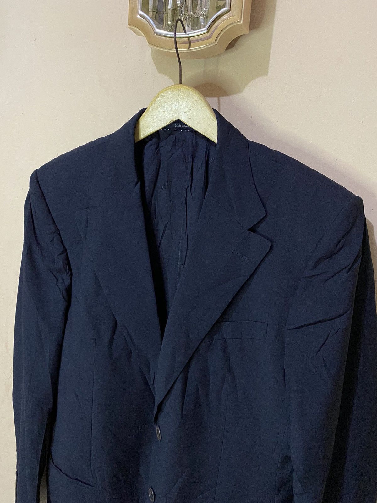 Versace Versace Blazer Made In Switzerland Size 50R - 3 Thumbnail