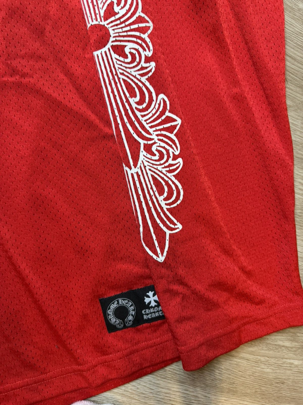 Chrome Hearts Chrome Hearts Red Jersey longsleeve Size US M / EU 48-50 / 2 - 5 Thumbnail