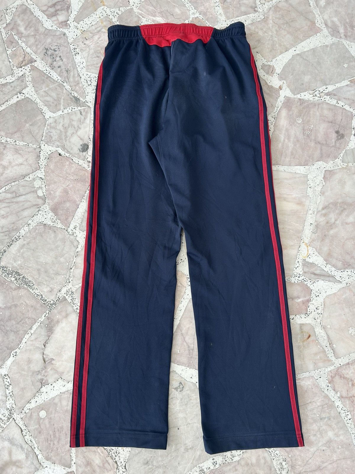 Adidas Adidas Vintage 90s Stripe Blue Red Sweat Pants Size US 30 / EU 46 - 2 Thumbnail