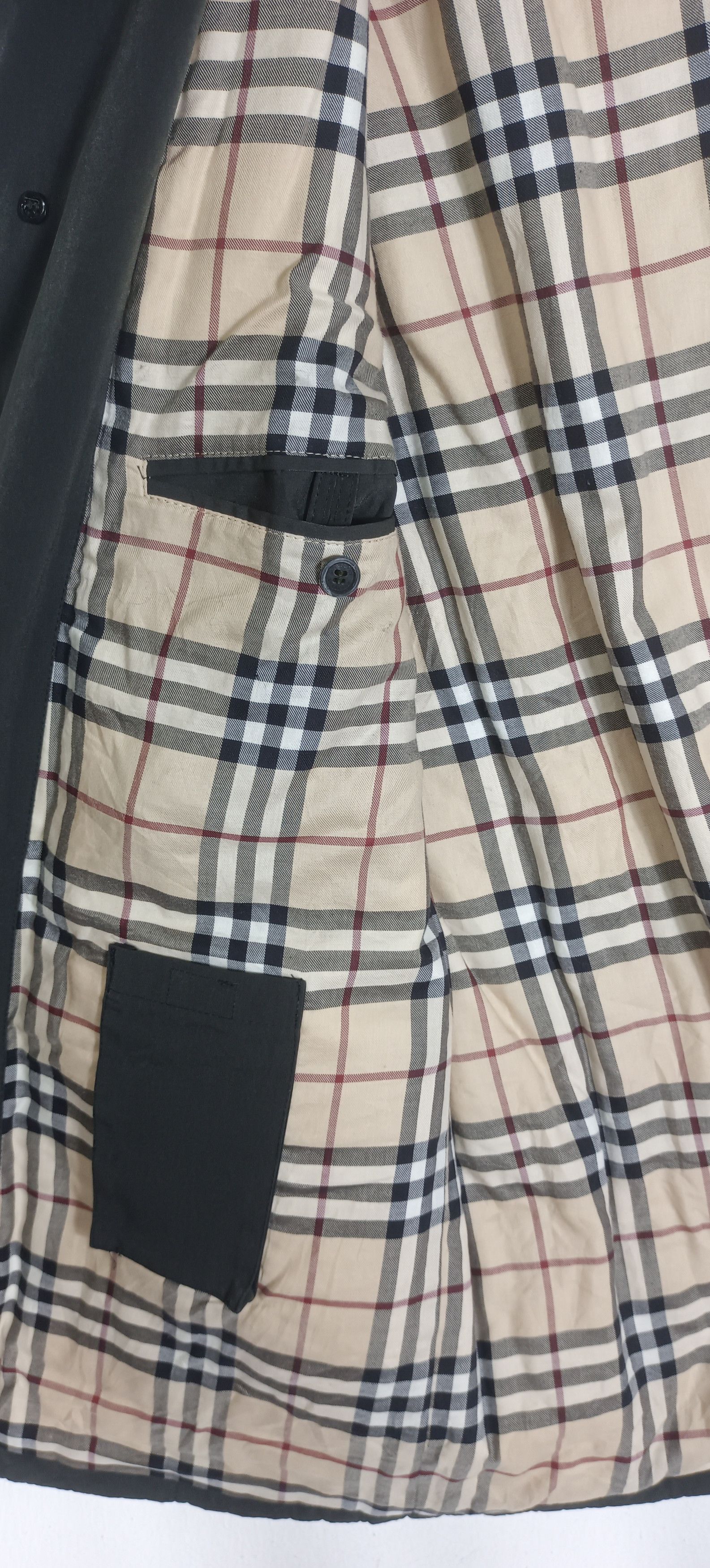 Burberry 90s🔥 Burberry London Nova Check Long Coat Size US L / EU 52-54 / 3 - 9 Thumbnail