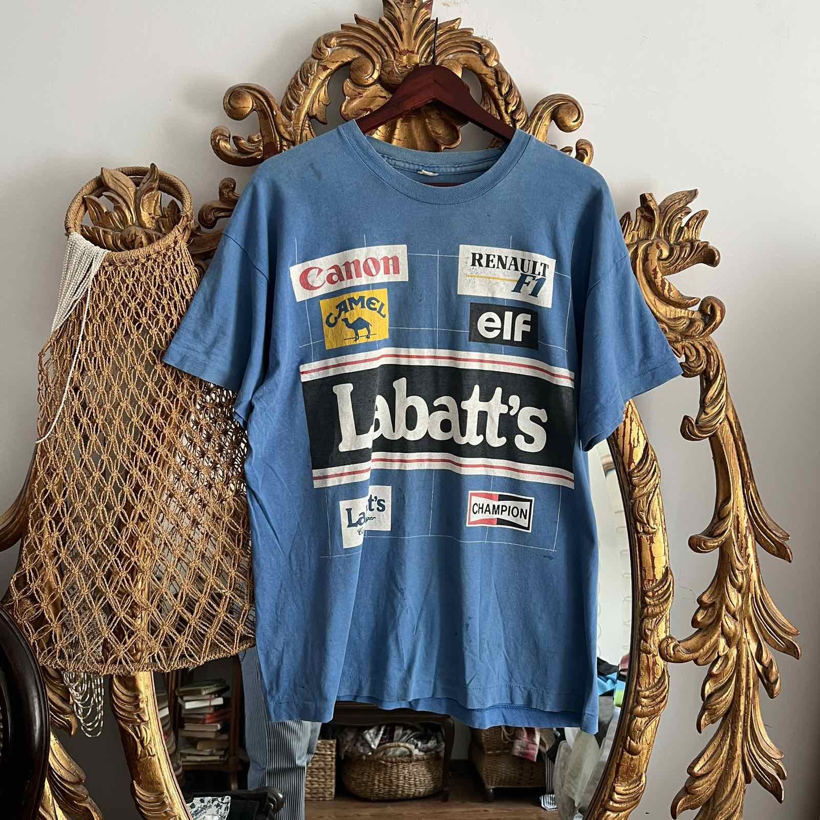 Formula 1 Formula 1 × Vintage Vintage 90's Renault Formula1 T-Shirt Size US XL / EU 56 / 4 - 1 Thumbnail