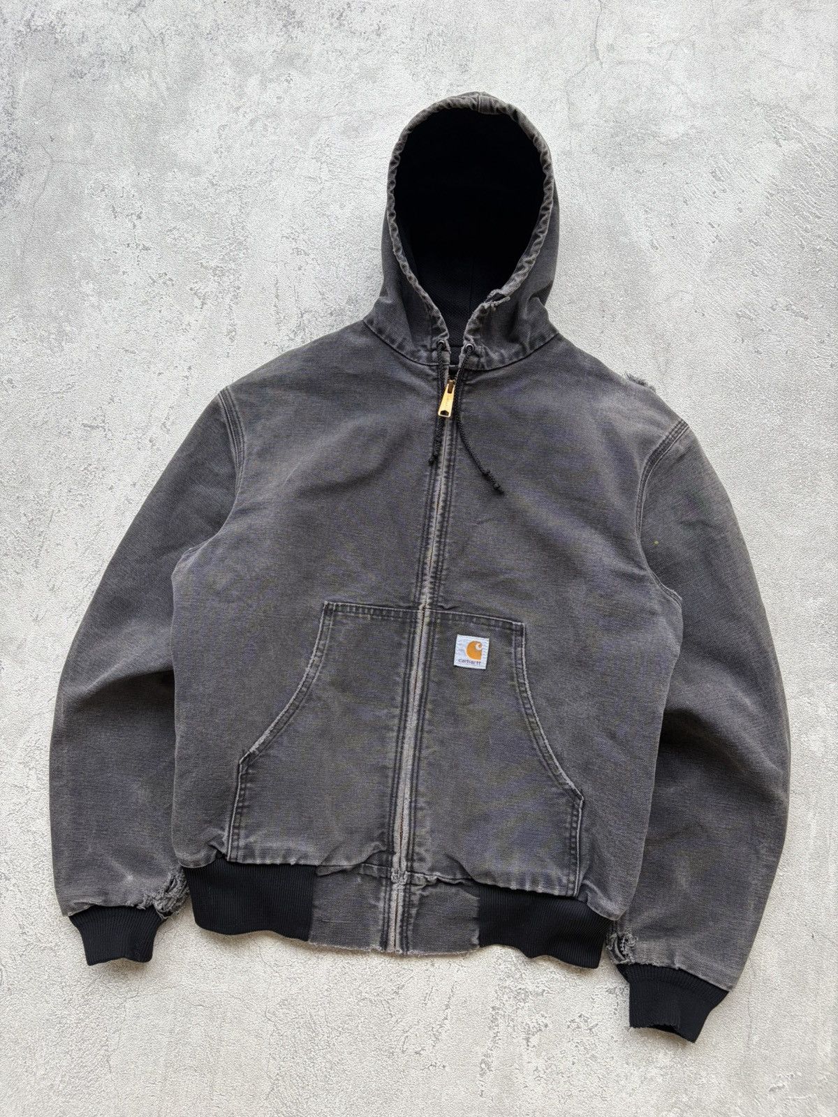 Carhartt VINTAGE CARHARTT FADED BLACK ACTIVE JR105 90’s JACKET Size US M / EU 48-50 / 2 - 6 Thumbnail