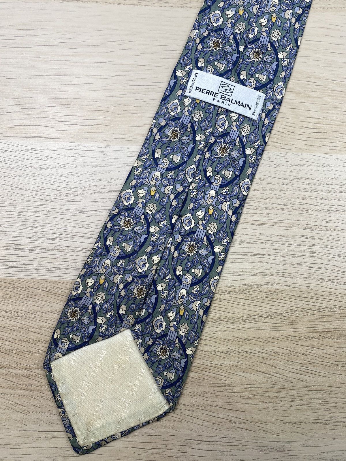 Pierre Balmain Pierre Balmain Silk TIe T55 Size ONE SIZE - 4 Thumbnail