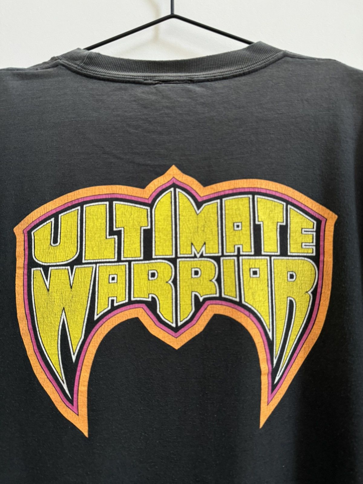 Vintage Vintage Ultimate Warrior Wrestling T-Shirt Size US XL / EU 56 / 4 - 4 Thumbnail