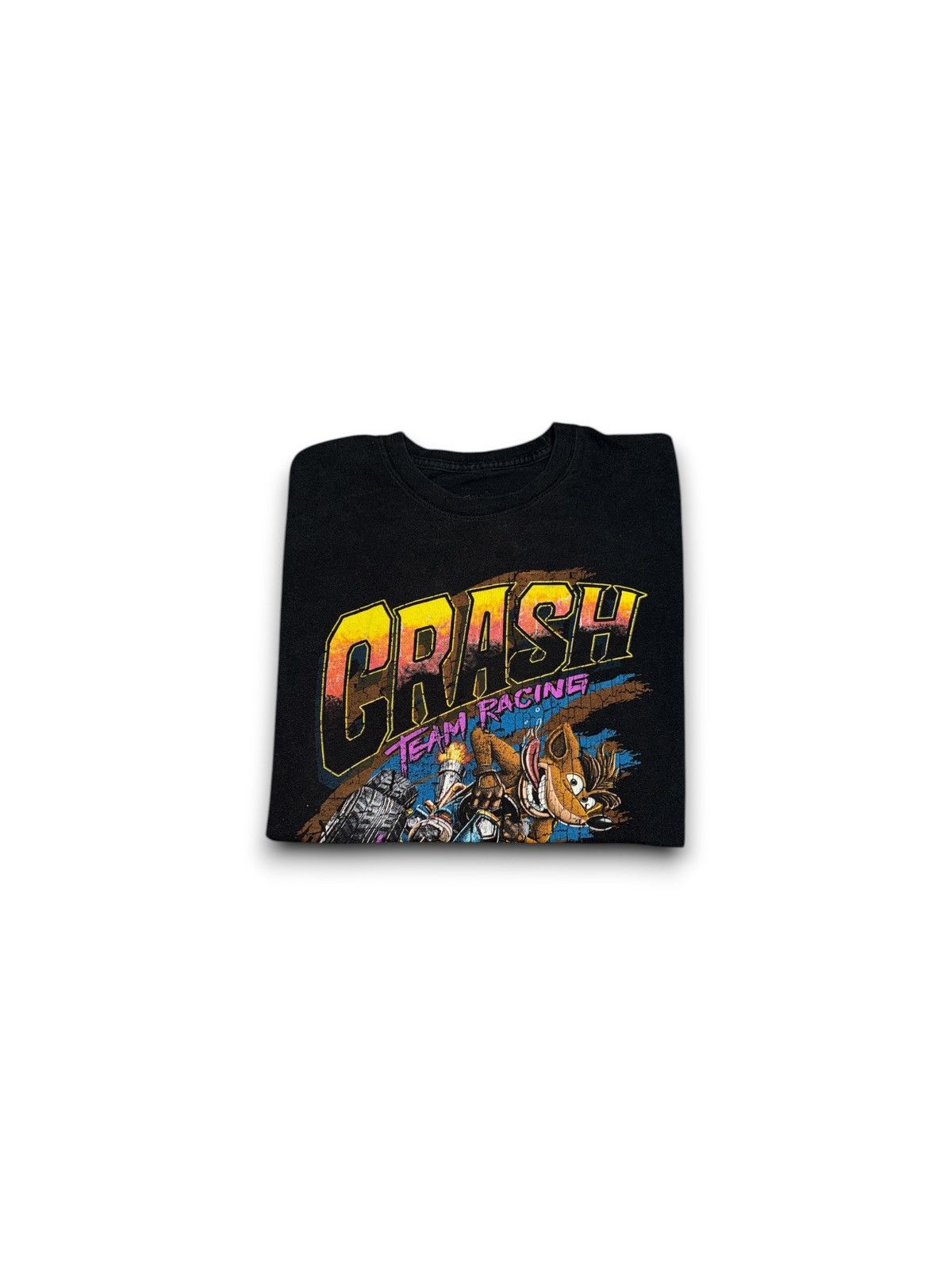 Playstation Vintage Crash bandicoot team racing 99 PlayStation t-shirt Size US S / EU 44-46 / 1 - 1 Thumbnail