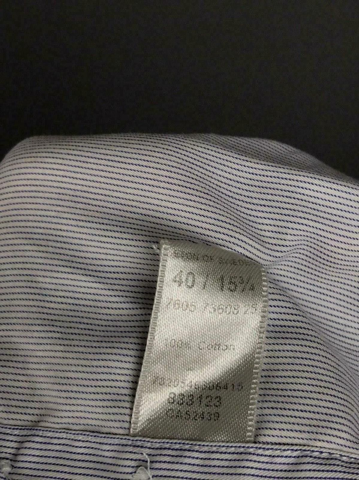 Eton Men Eton Striped Button Up Long Sleeve Dress Shirt Size 40 Size US M / EU 48-50 / 2 - 9 Thumbnail