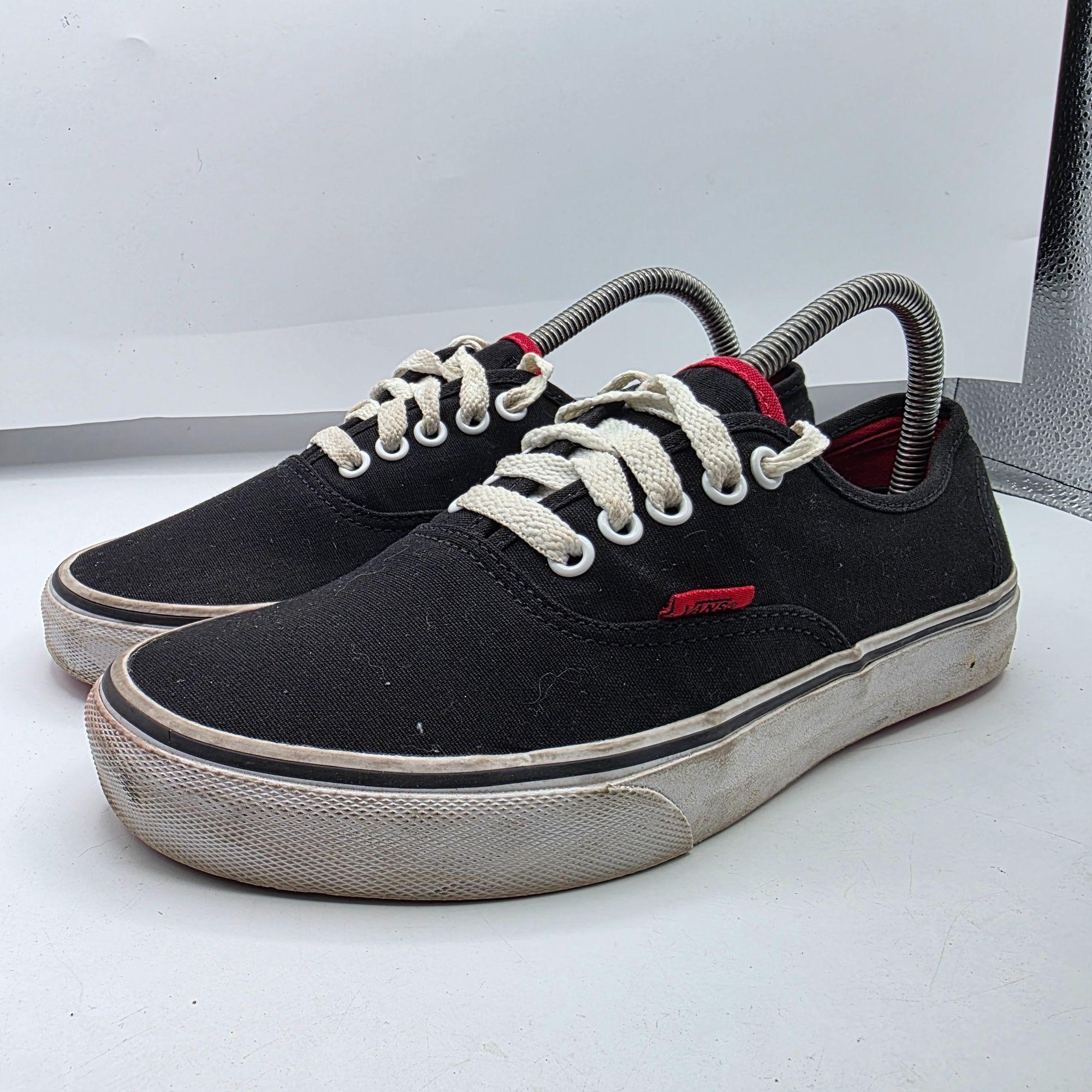 Vans Vans Era Mens 8.5 Black Canvas Sneakers Casual Lace Up Low T Size US 8.5 / EU 41-42 - 4 Thumbnail