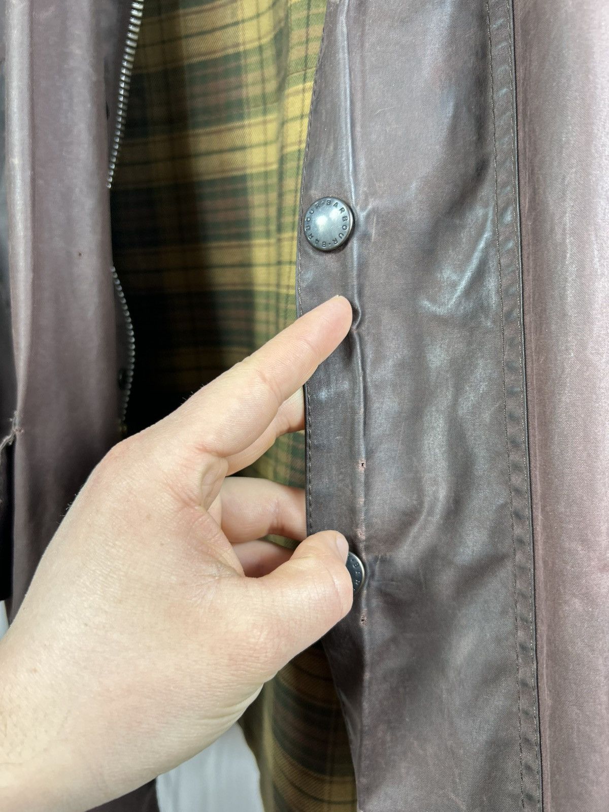 Barbour Vintage Barbour Beaufort A190 Waxed Jacket England Size C42 Size US L / EU 52-54 / 3 - 18 Thumbnail