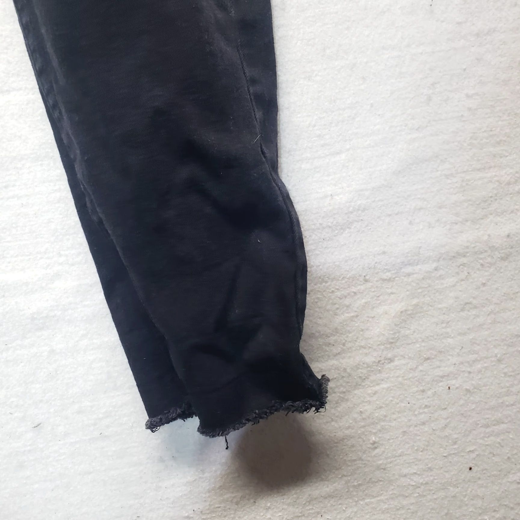 Shein SheIn Jeans Distressed Black Denim Skinny 2XL Women Adult Pants 5-Pocket Style Stretch Size 40" / US 18 - 4 Thumbnail