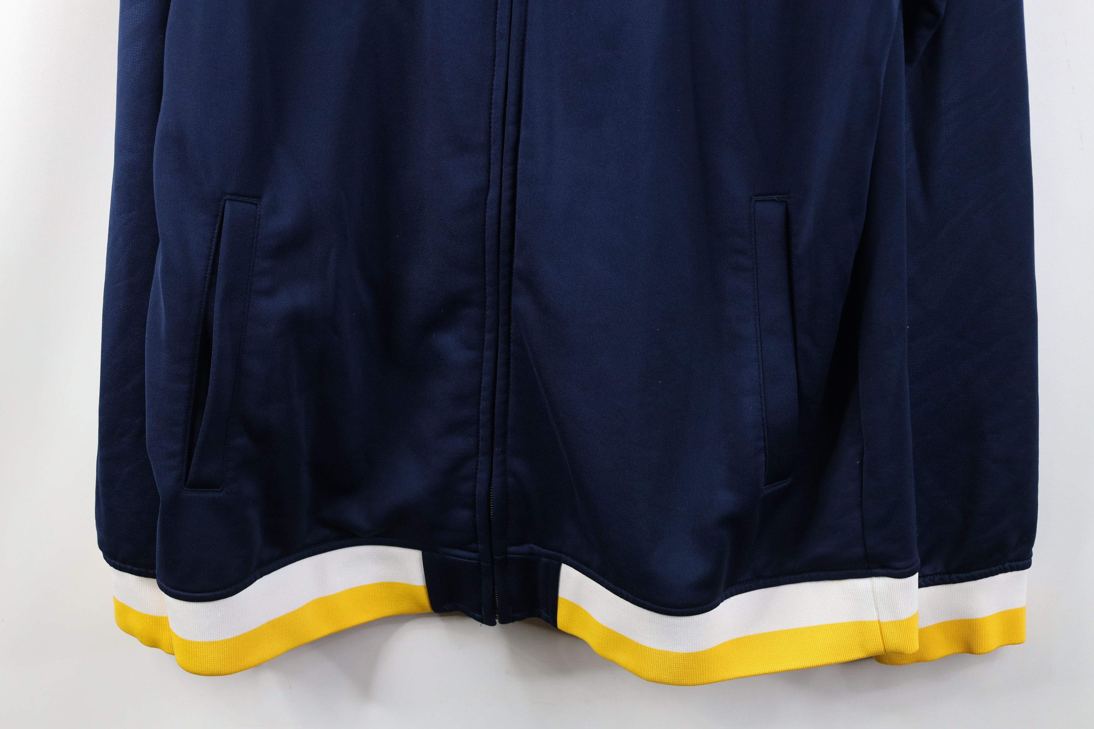 Adidas Adidas University of Michigan Football Track Jacket Blue Size US L / EU 52-54 / 3 - 3 Thumbnail