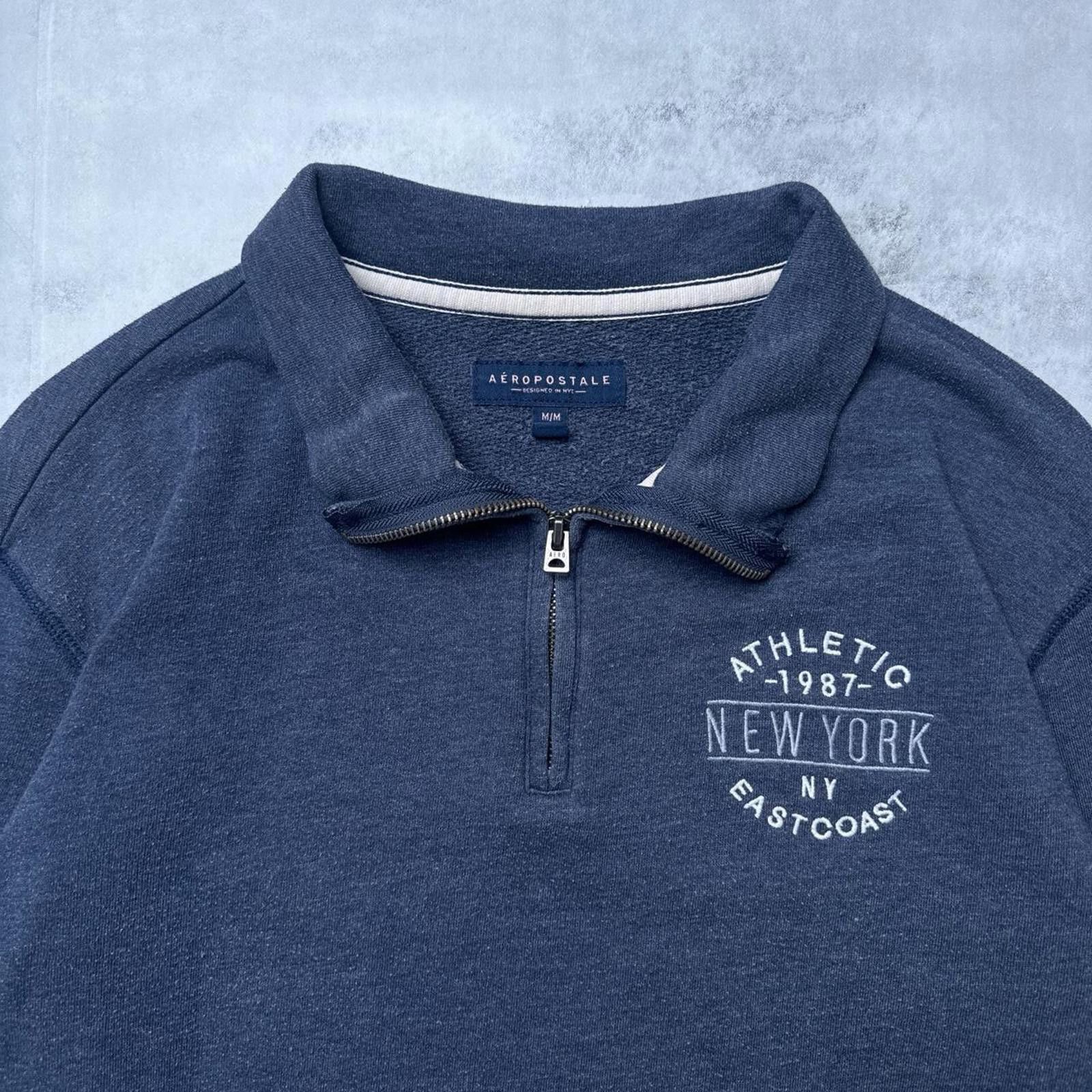 Aeropostale Y2K Aeropostale 00s Quarter Zip Up Jacket Size M / US 6-8 / IT 42-44 - 4 Thumbnail