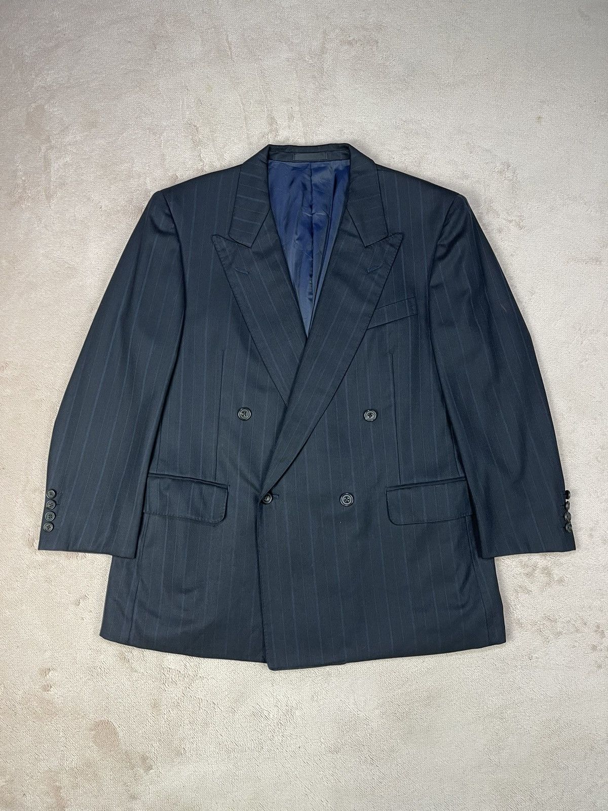 Burberry BURBERRY PURE TASMANIA WOOL DOUBLE BREASTED Size 44R - 1 Thumbnail