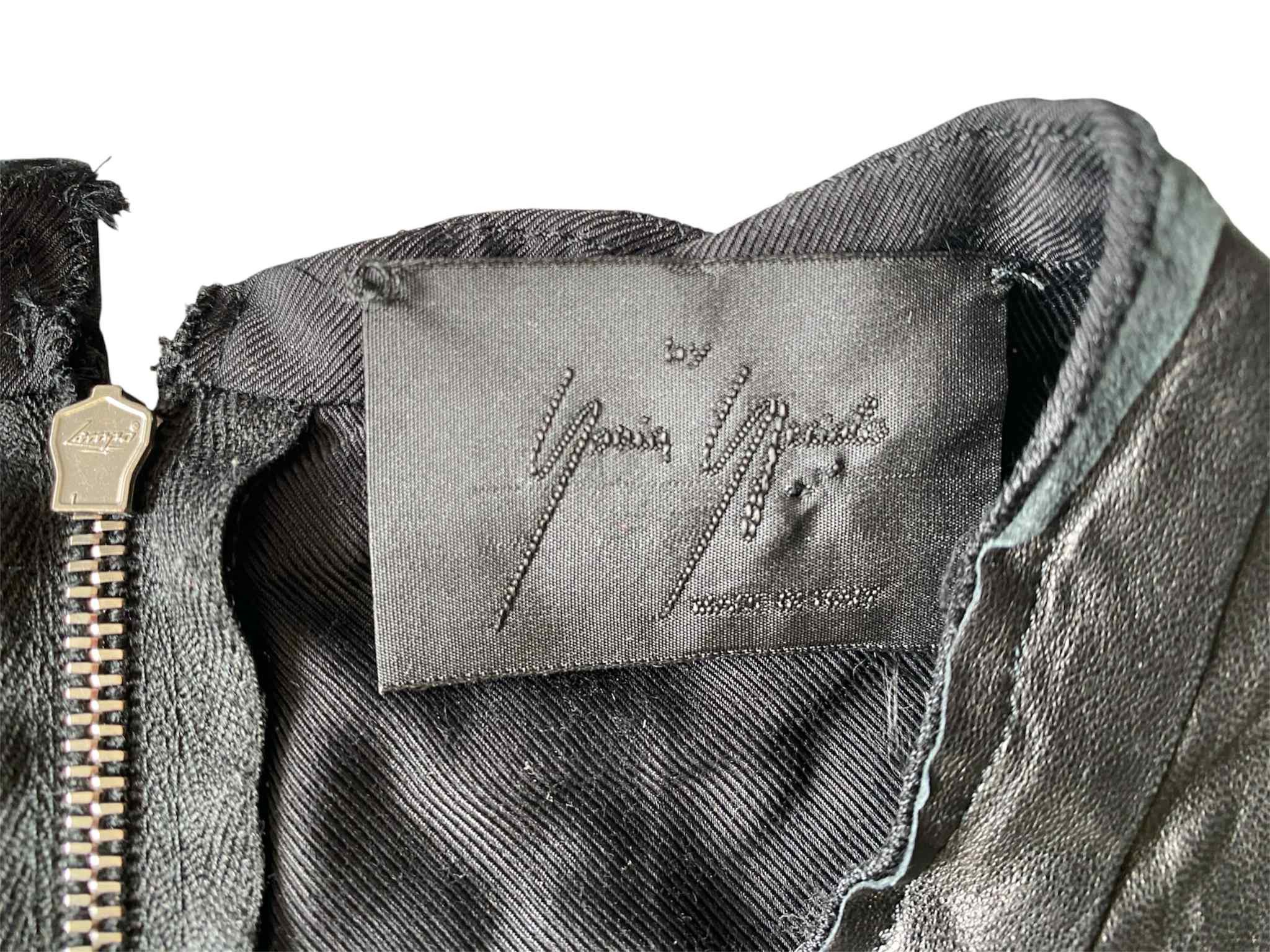 Yohji Yamamoto Yohji Yamamoto Black Official Leather Official Dress Size L / US 10 / IT 46 - 7 Thumbnail