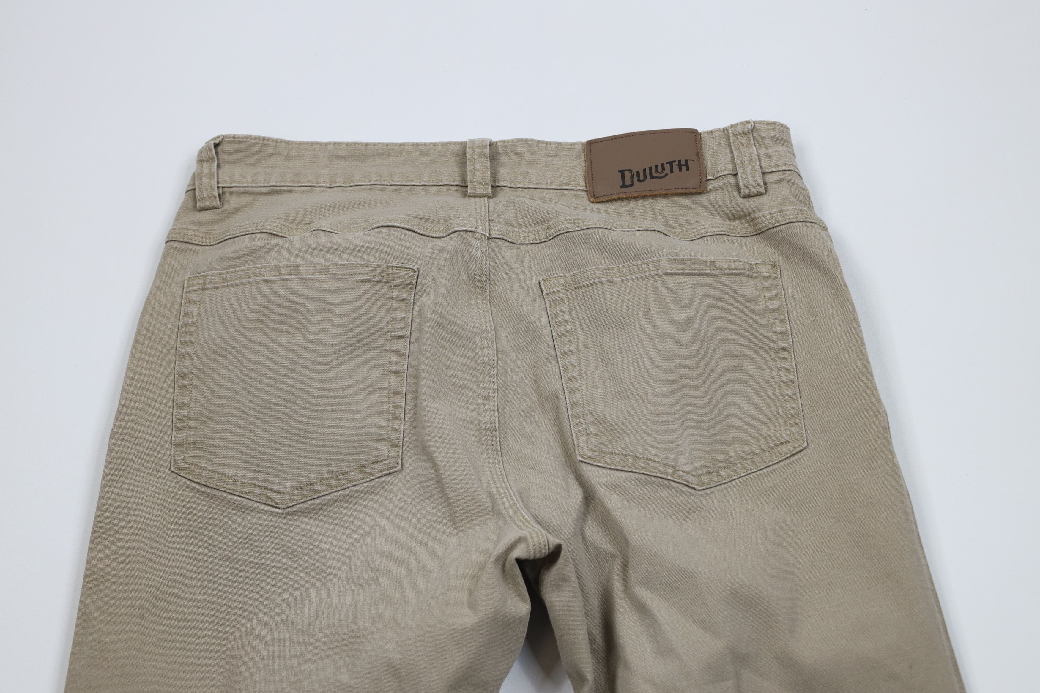 Duluth Trading Company × Vintage Duluth Trading Co Flex Fire Hose Canvas Workwear Pants Size US 32 / EU 48 - 12 Thumbnail