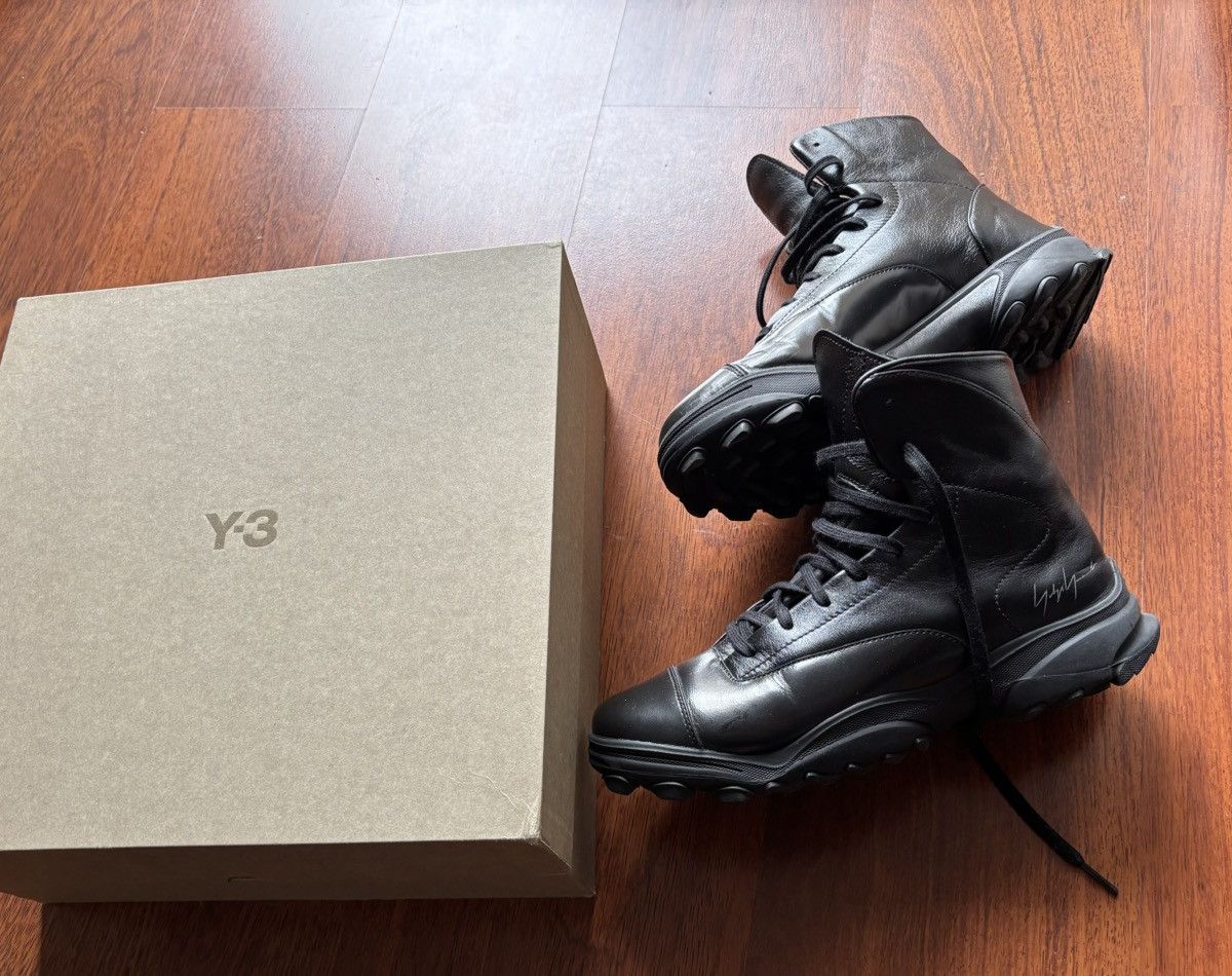 Y-3 Y-3 Yohji Yamamoto leather boots Size US 9 / EU 42 - 3 Thumbnail