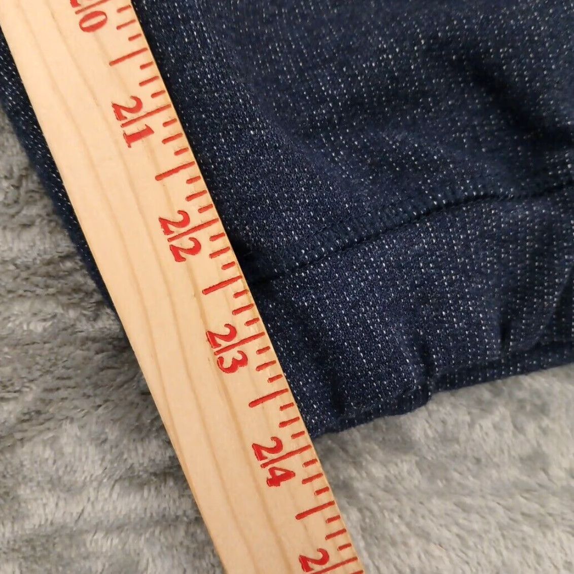 Vintage LNDR Jogger Pants Womens Large Blue Red Stripe Pull On Marl Horizon 30x24 Crop Size 36" / US 14 / IT 50 - 6 Thumbnail