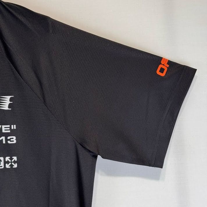 Off-White o1rshd1 Q:2 / Active Short Sleeve Mesh Tee in Black Size US S / EU 44-46 / 1 - 3 Thumbnail