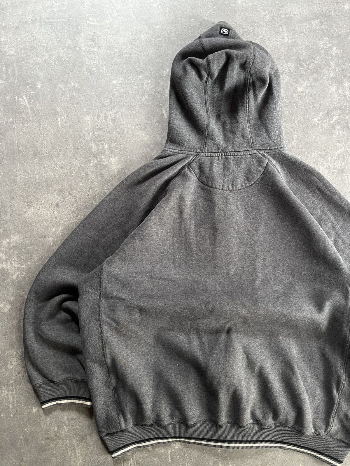 Ecko Unltd. Ecko Unltd. Big Spellout Rhino Logo Baggy Zip Hoodie L XL Size US L / EU 52-54 / 3 - 14 Thumbnail