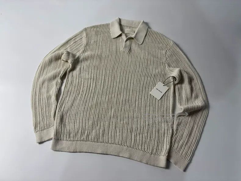 Aime Leon Dore Aime Leon Dore Polo Knit Open Collar Long Sleeve Size US M / EU 48-50 / 2 - 1 Thumbnail