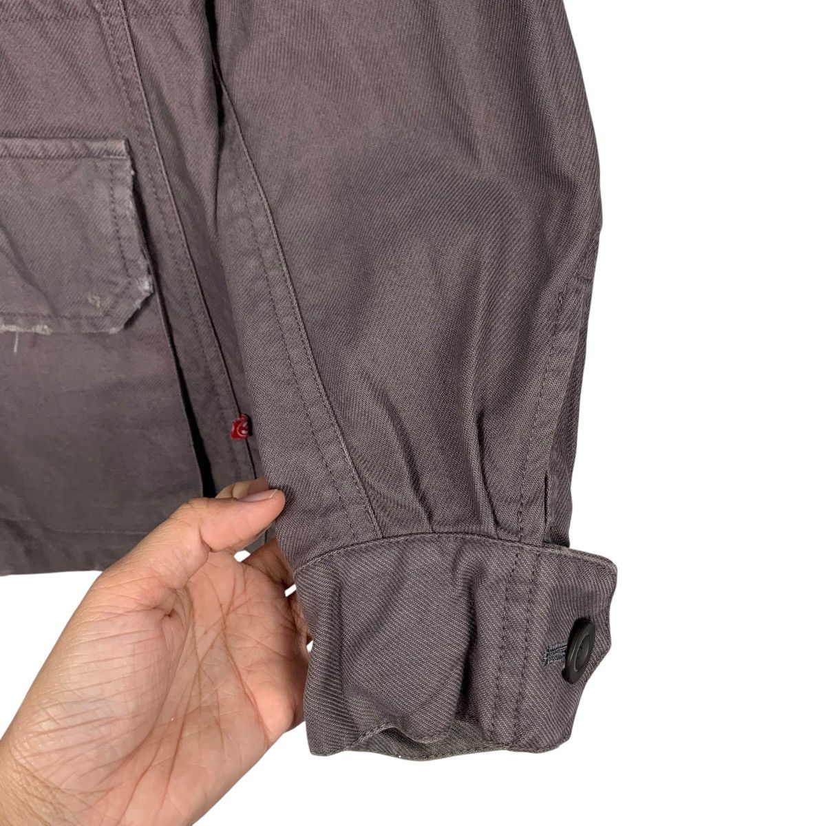 Japanese Brand THIRDLUCK Four Pocket Work Casual Jacket #2089-C91 Size US M / EU 48-50 / 2 - 11 Thumbnail