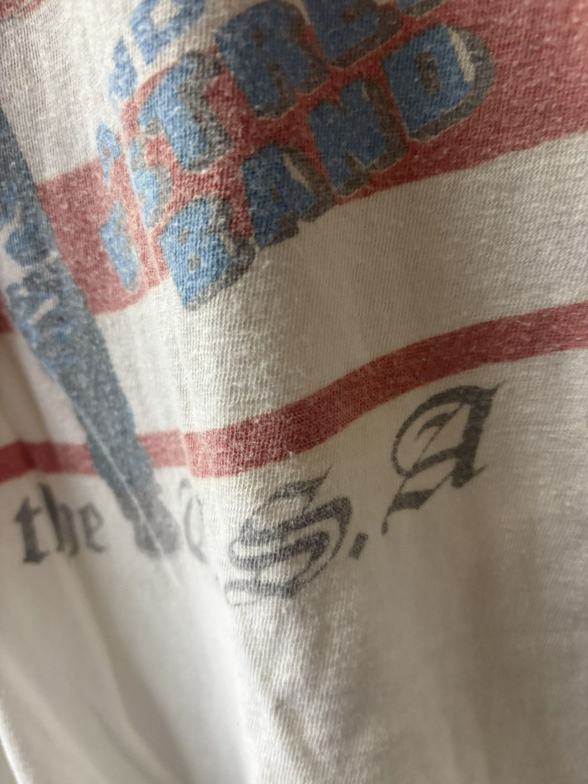 Band Tees 1986 Bruce Springsteen Born In The USA Tour T-Shirt Size US S / EU 44-46 / 1 - 5 Thumbnail