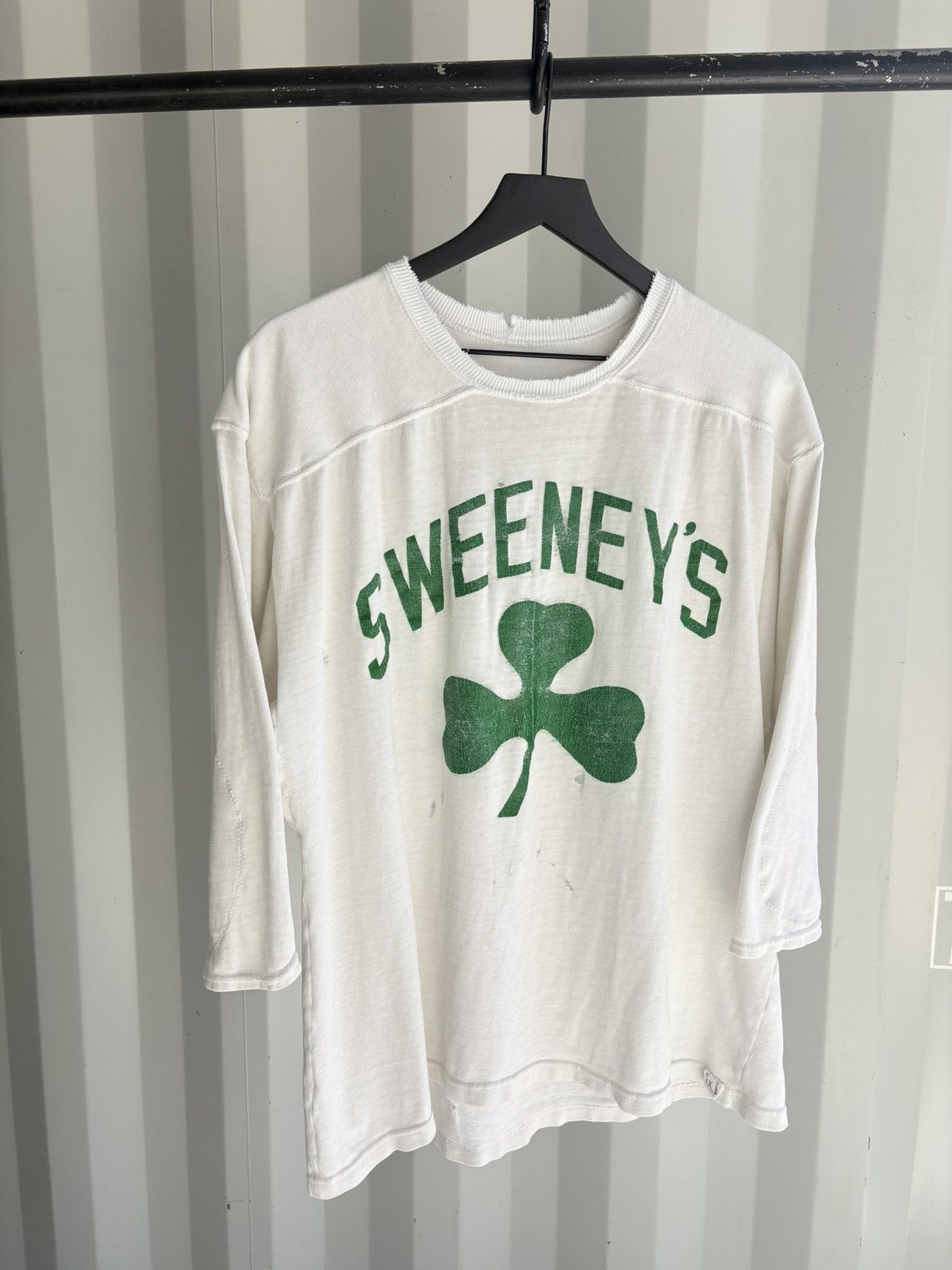 Vintage Vintage Sweeneys Thrashed Shirt Faded Distressed Grunge Band Size US XL / EU 56 / 4 - 1 Thumbnail