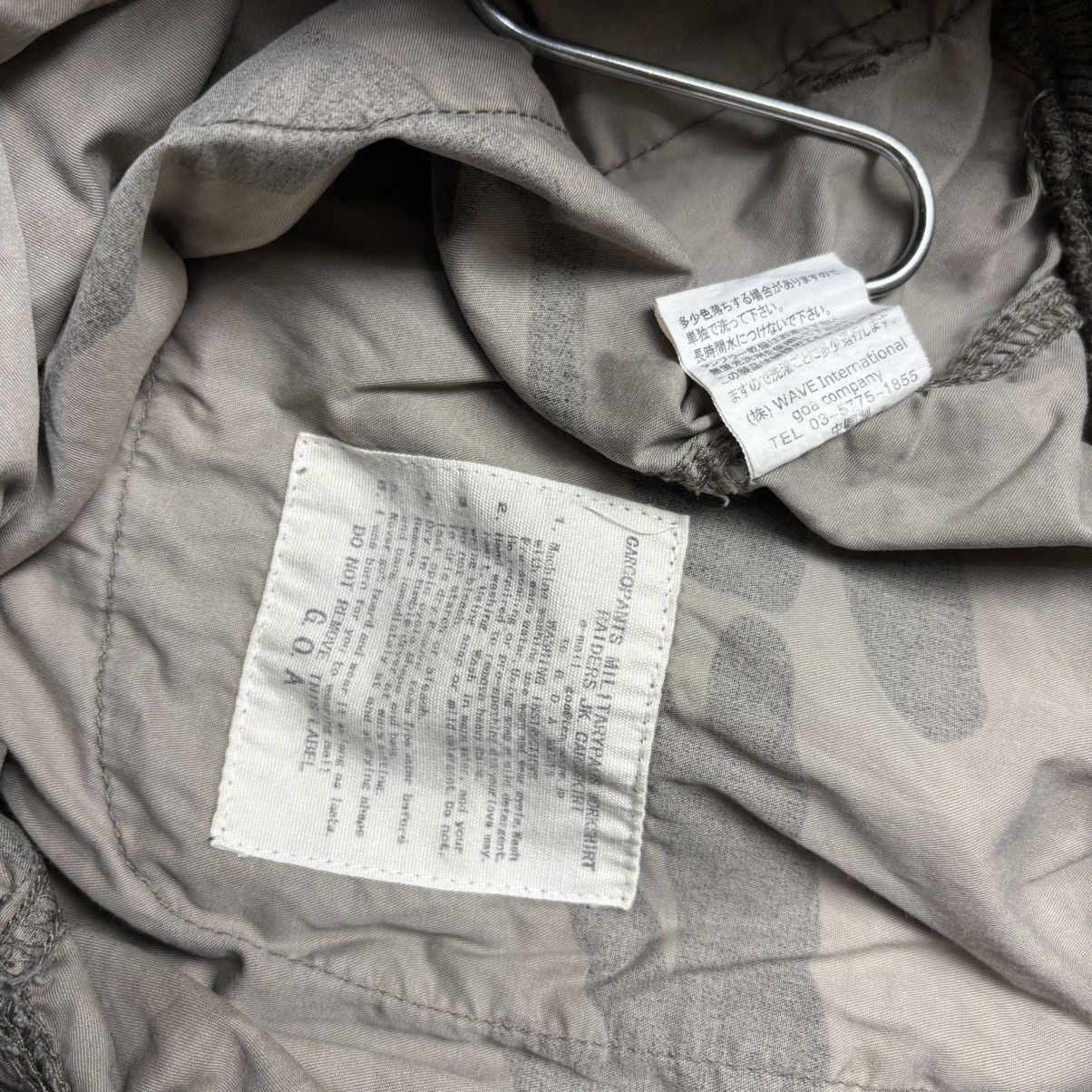 GOA Goa camouflage multi pocket flared cargo pants vkei style Size US 32 / EU 48 - 9 Thumbnail