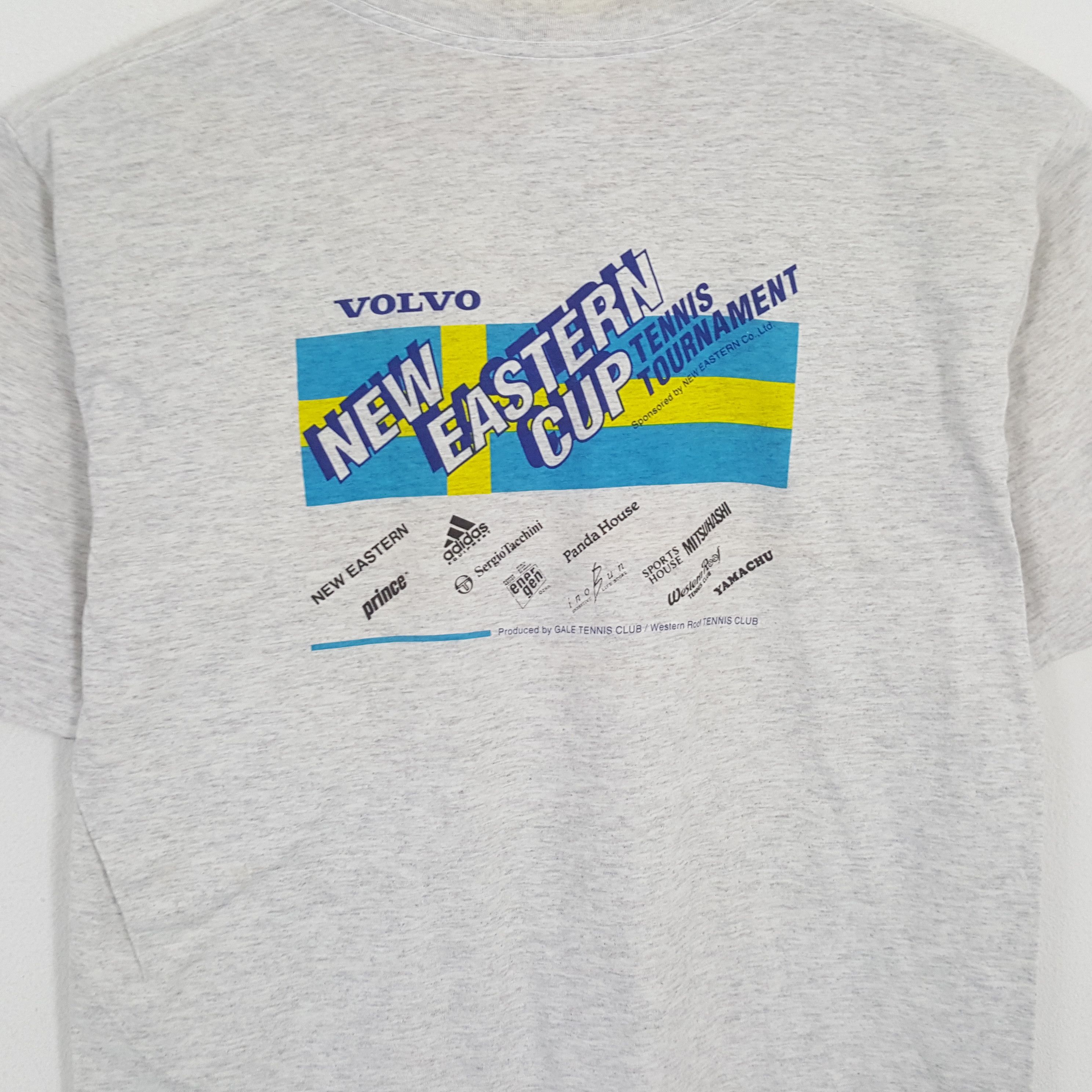 Adidas × Sergio Tacchini × Vintage Vintage VOLVO ADIDAS SERGIO TACCHINI Sportswear T-Shirts Size US M / EU 48-50 / 2 - 4 Thumbnail