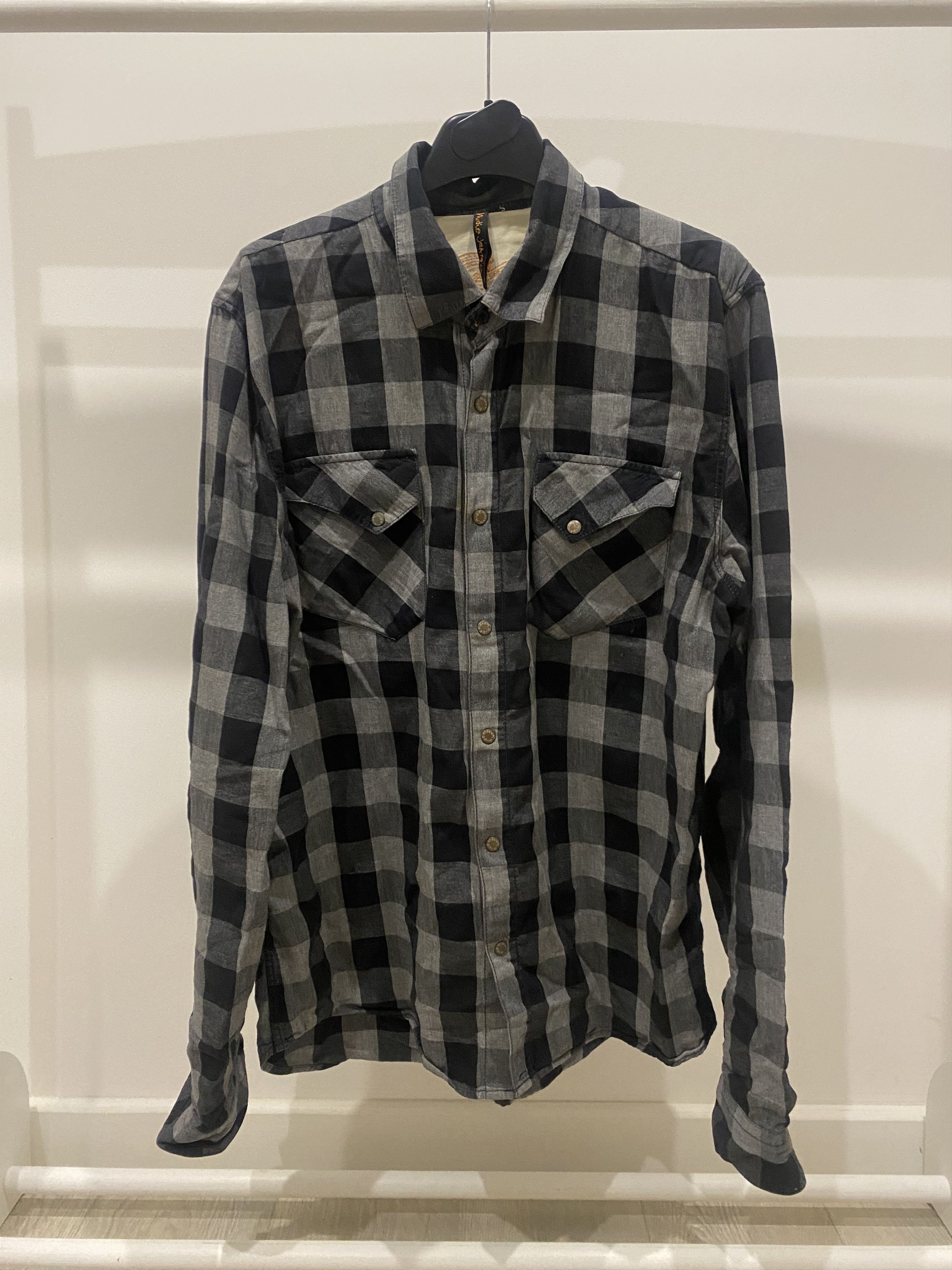 Nudie Jeans Nudie Jeans Flannel Shirt Size US XL / EU 56 / 4 - 1 Thumbnail