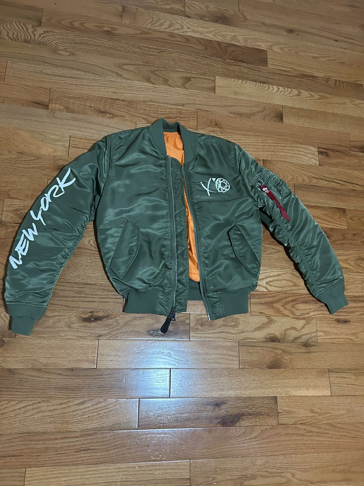 image of The Weekend Bomber Jacket in Green, Men's (Size XS)